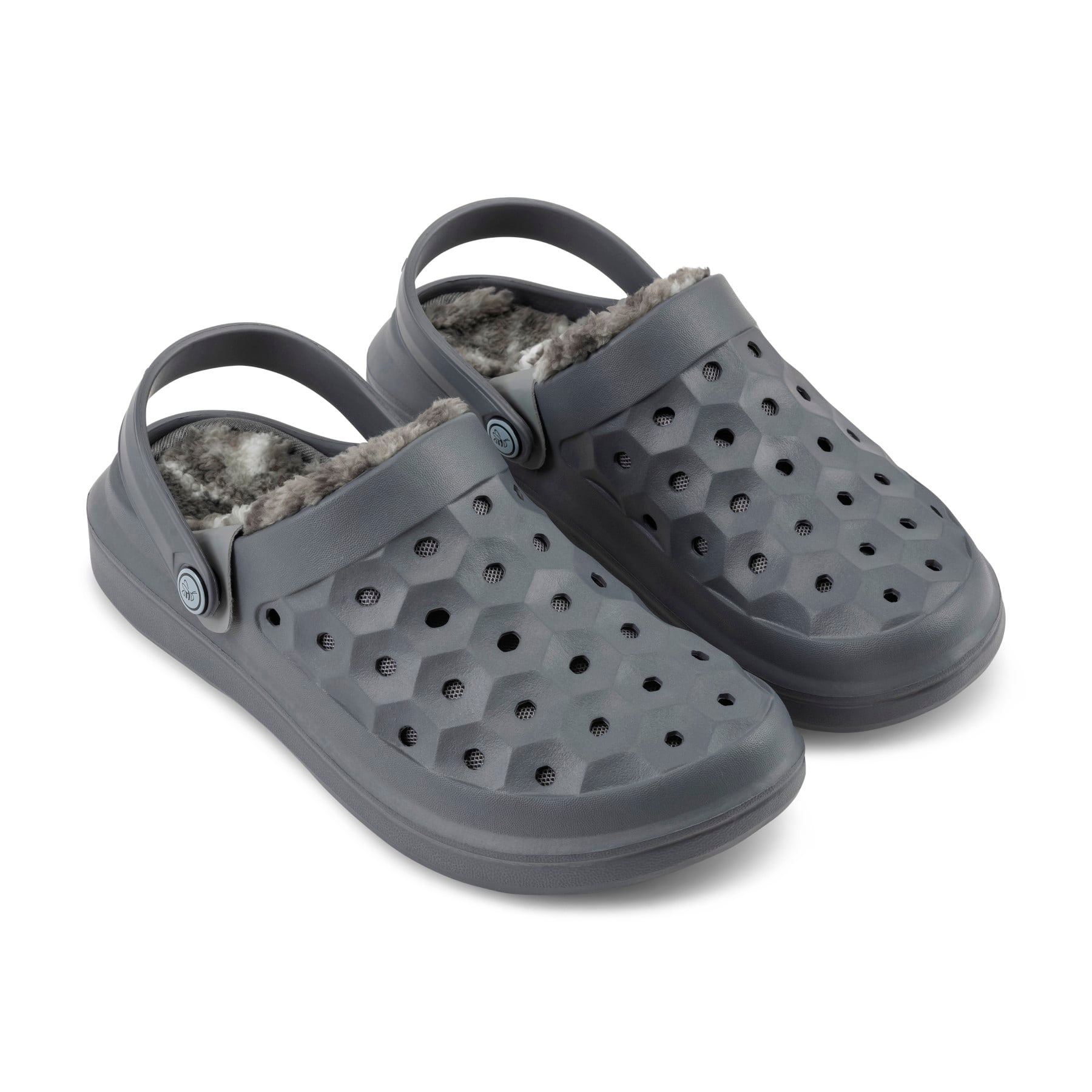 Joybees Varsity Lined Clog - Unisex - Comfy Clog with Arch Support in Charcoal/Grey Cloud Tie Dye