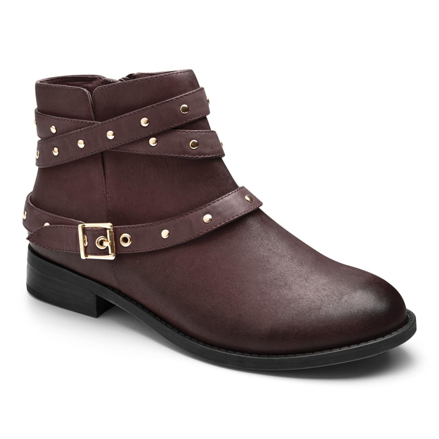 Vionic Country Lona Orthotic Boots - Women\'s - Java - 1 main view.jpg