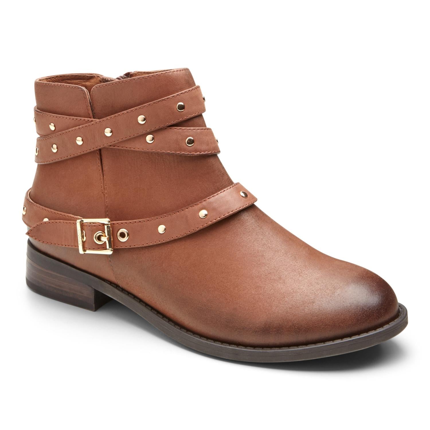 Vionic Country Lona Orthotic Boots - Women's in Tan