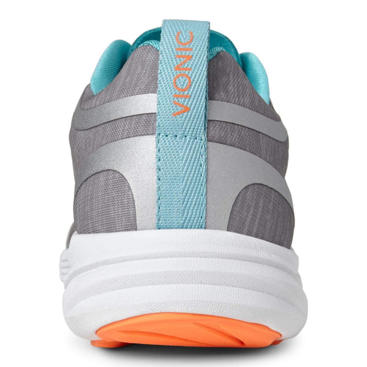 Vionic Agile Fyn Athletic Sneakers - Light Grey - 5 back view.jpg