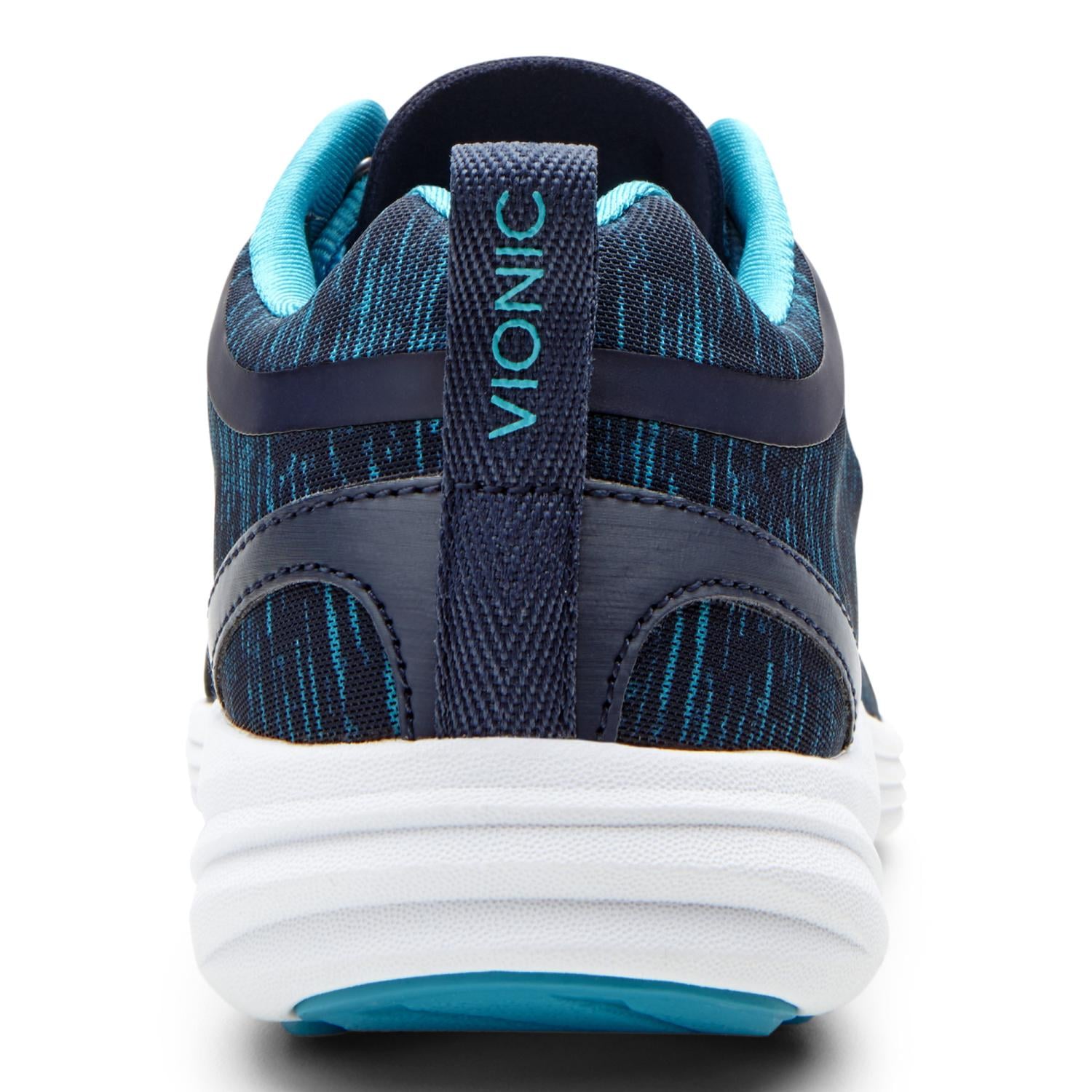 Vionic Agile Fyn - Women's Athletic Sneakers - Navy - 5 back view