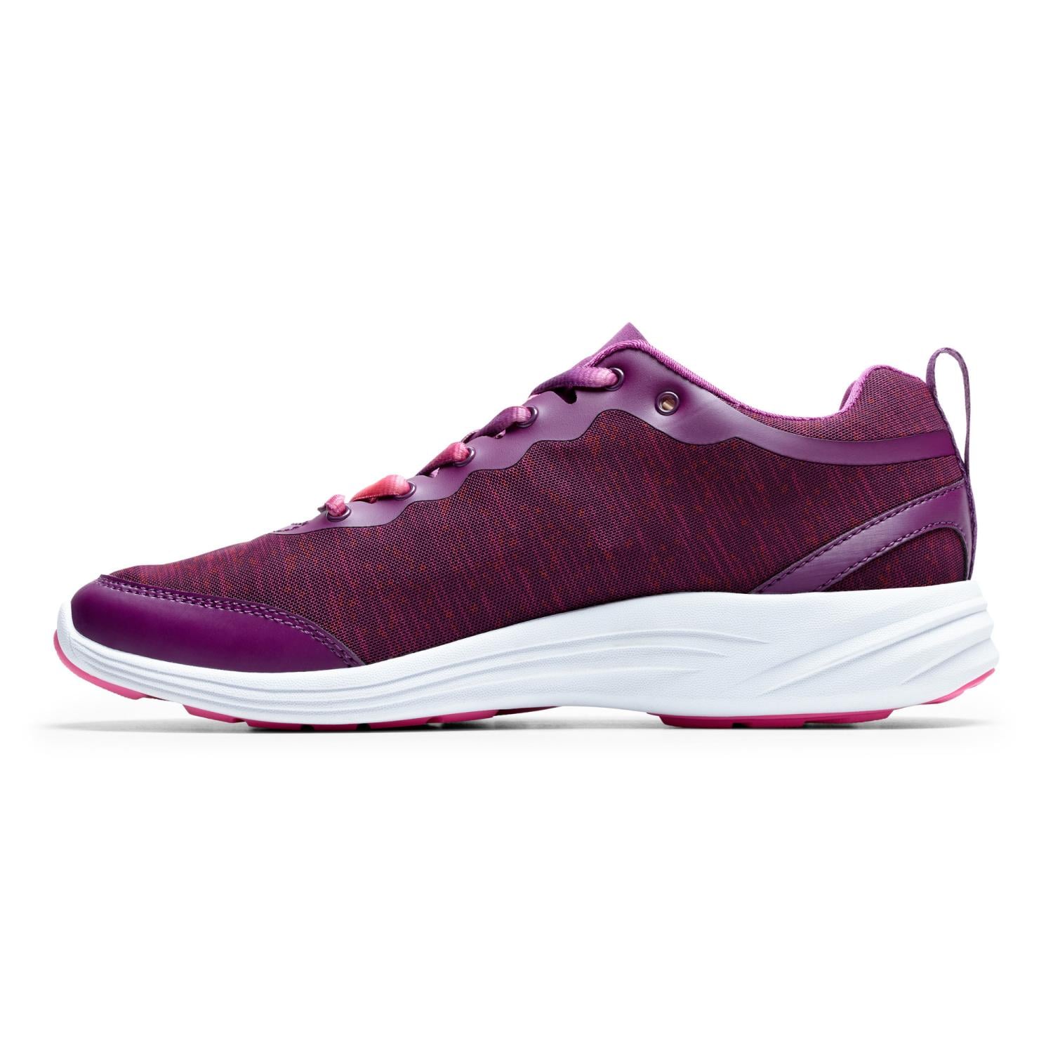 Vionic Agile Fyn - Women's Athletic Sneakers - Purple - 2 left view
