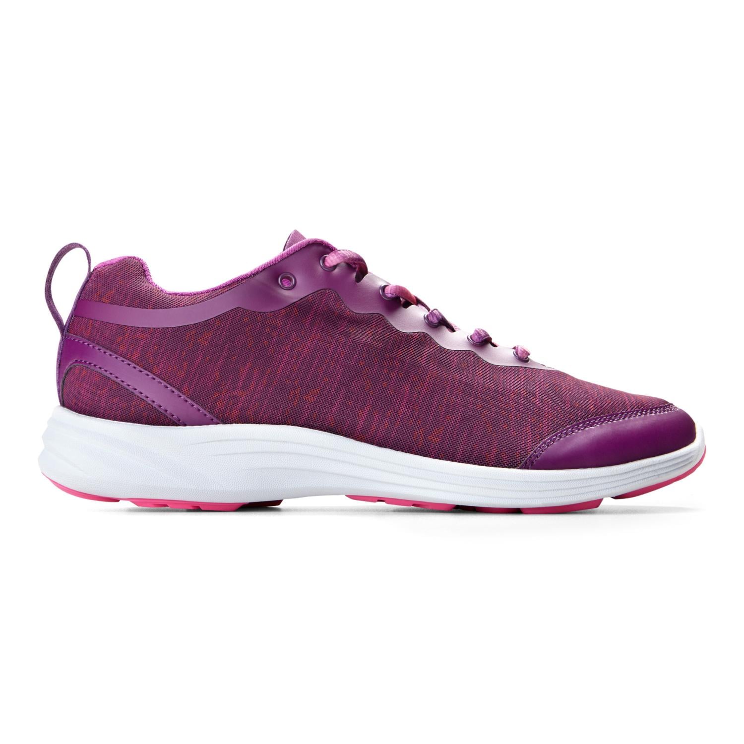 Vionic Agile Fyn - Women's Athletic Sneakers - Purple - 4 right view