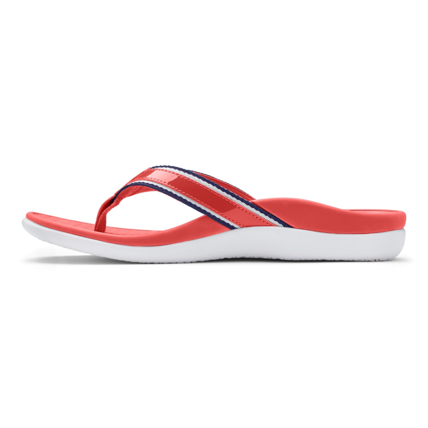 Vionic Tide Sport  - Women's Classic Tide Sandal - Coral - 2 left view