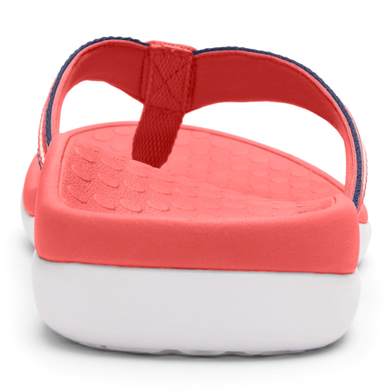 Vionic Tide Sport  - Women's Classic Tide Sandal - Coral - 5 back view