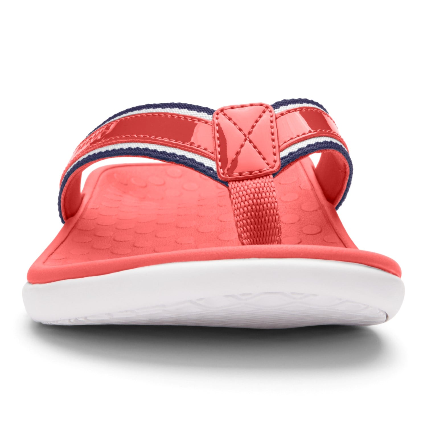 Vionic Tide Sport  - Women's Classic Tide Sandal - Coral - 6 front view