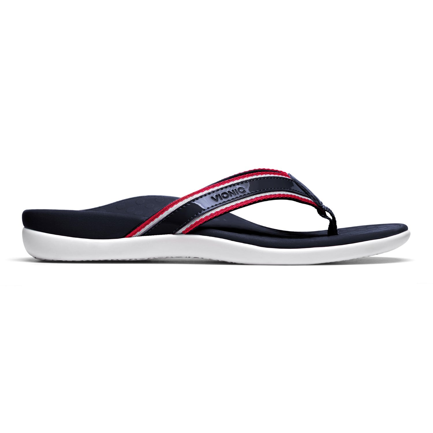 Vionic Tide Sport  - Women's Classic Tide Sandal - Navy - 4 right view