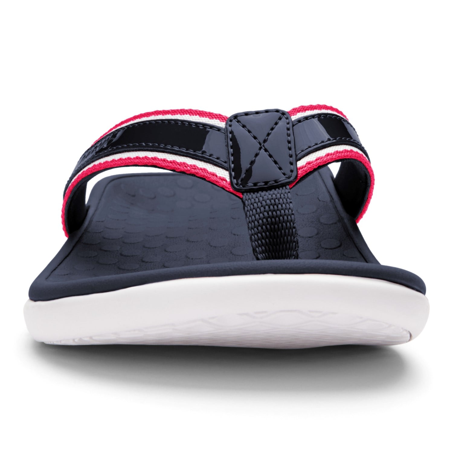 Vionic Tide Sport  - Women's Classic Tide Sandal - Navy - 6 front view