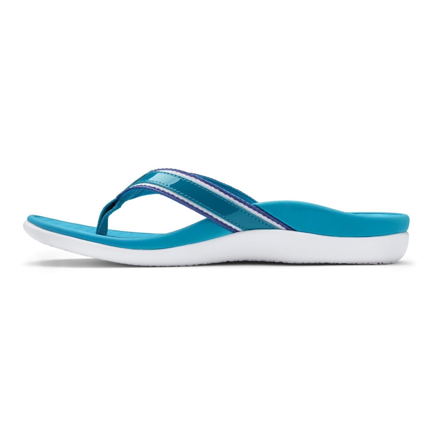 Vionic Tide Sport  - Women's Classic Tide Sandal - Teal - 2 left view
