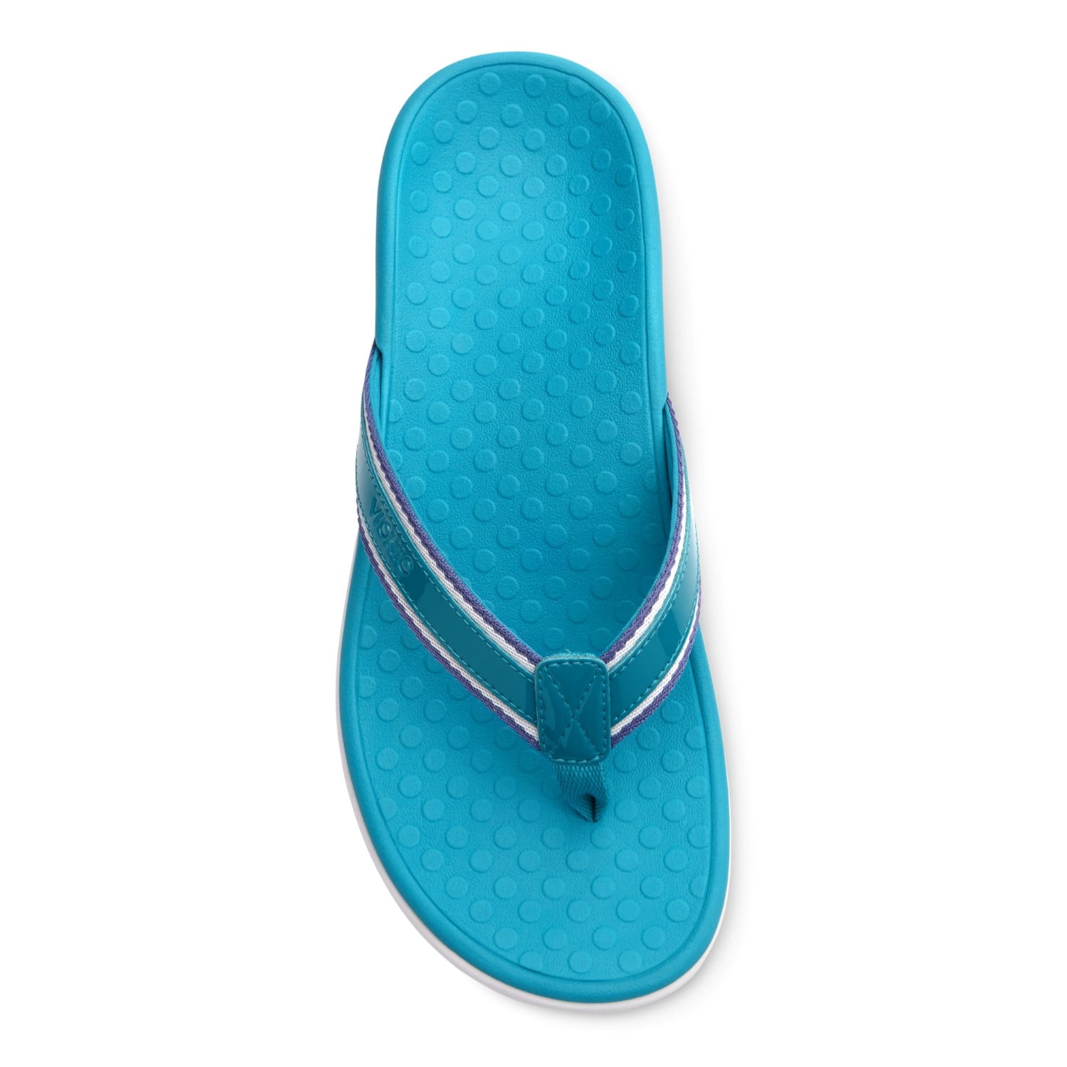 Vionic Tide Sport  - Women's Classic Tide Sandal - Teal - 3 top view