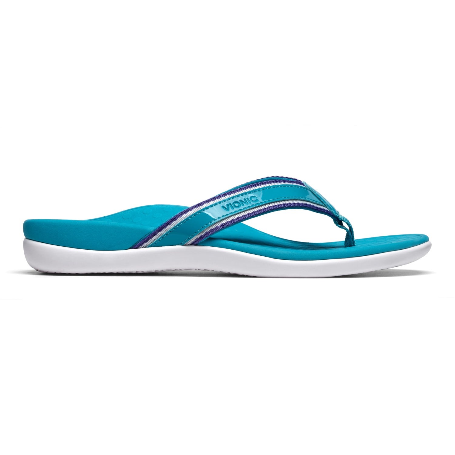 Vionic Tide Sport  - Women's Classic Tide Sandal - Teal - 4 right view