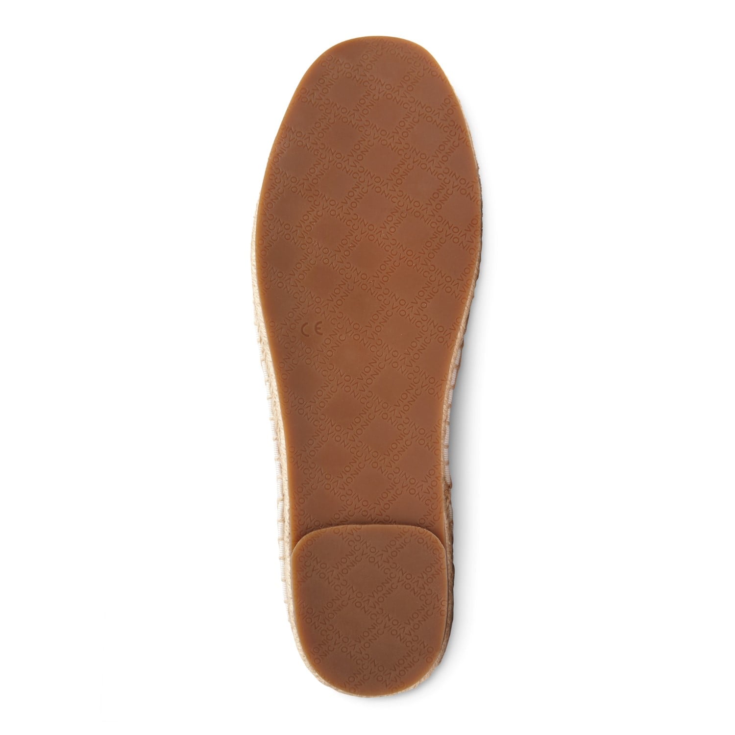 Vionic Coast Valeri  - Women's Espadrille Flat - CRLSTRP - 7 bottom view