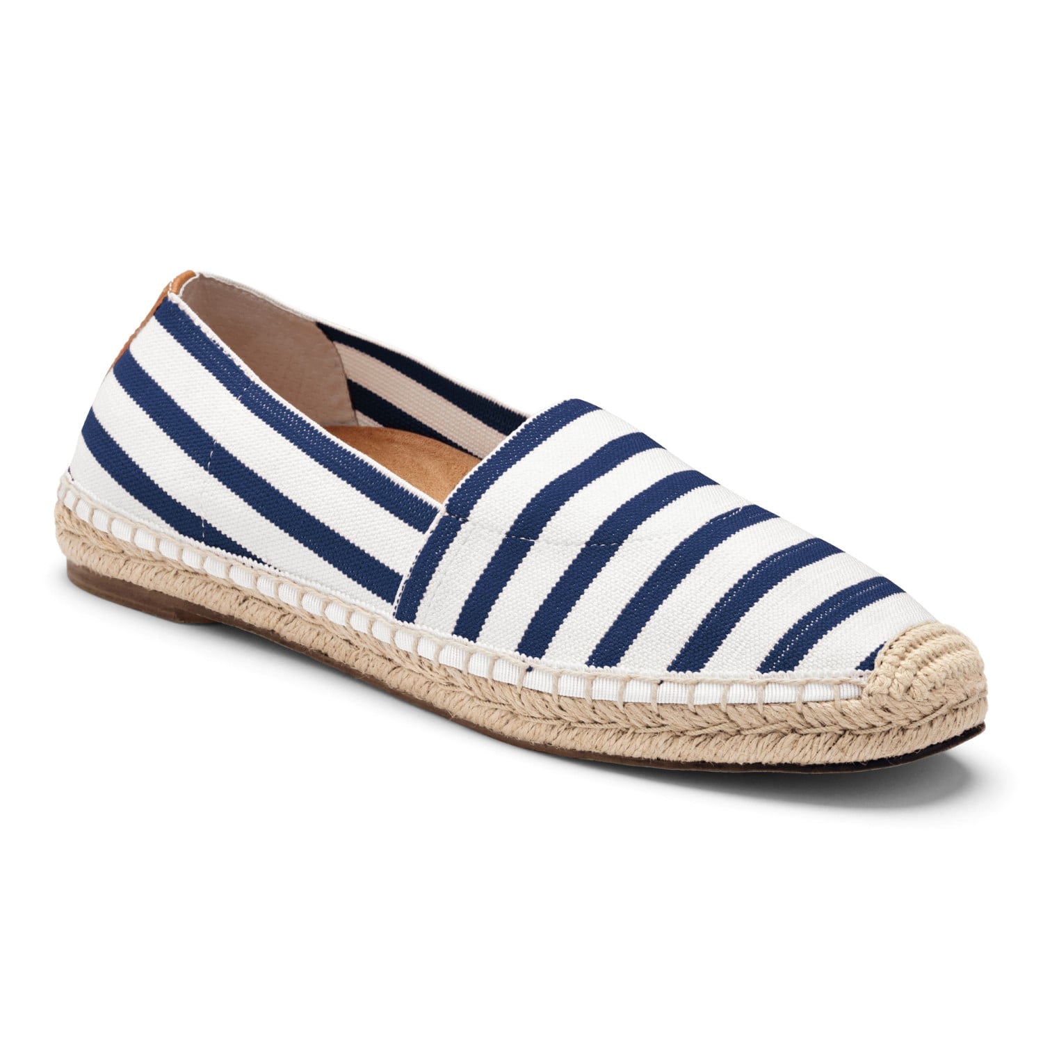Vionic Coast Valeri  - Women's Espadrille Flat - NVYSTRP - 1 main view
