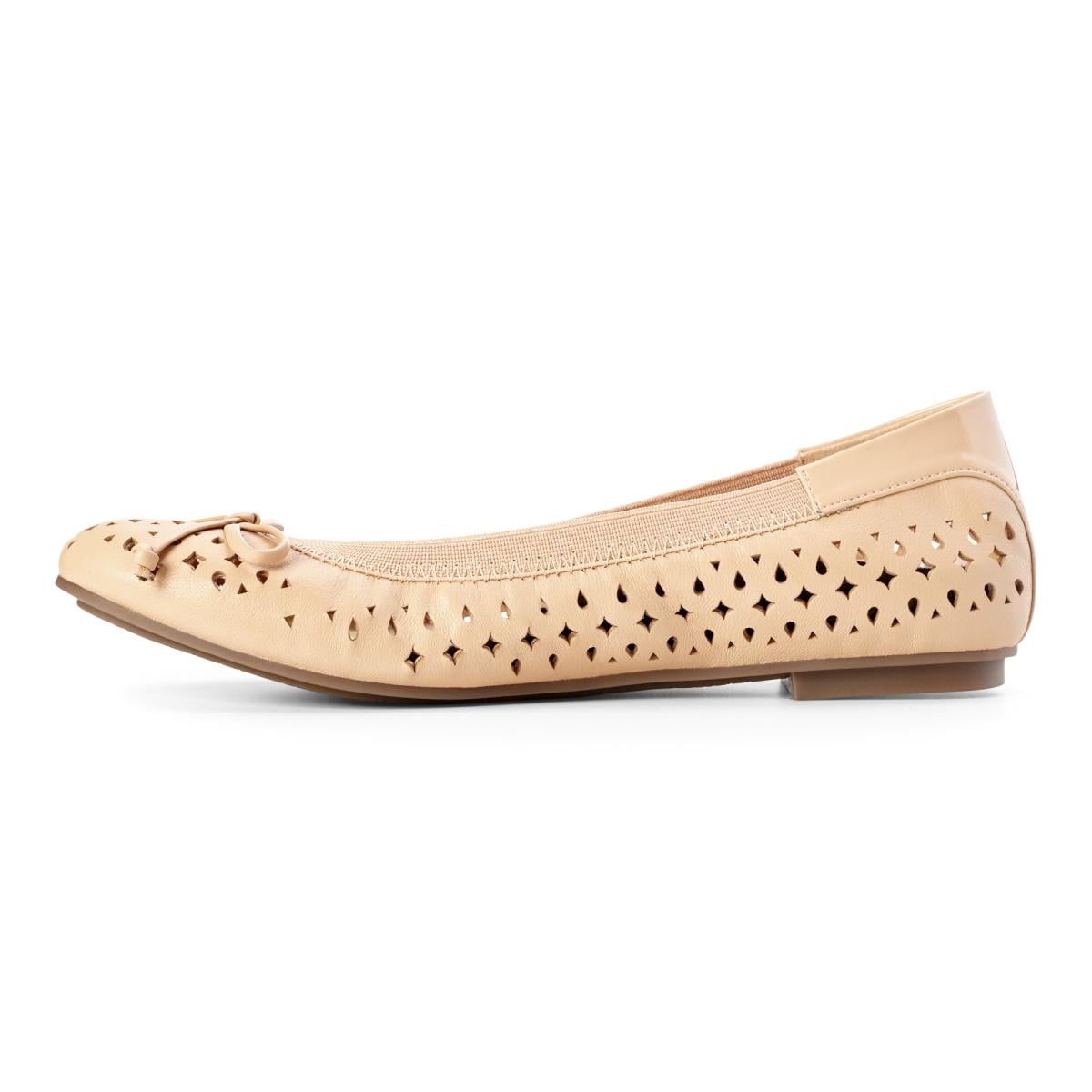 Vionic Spark Surin Modern Ballet Flat - Nude - 2 left view