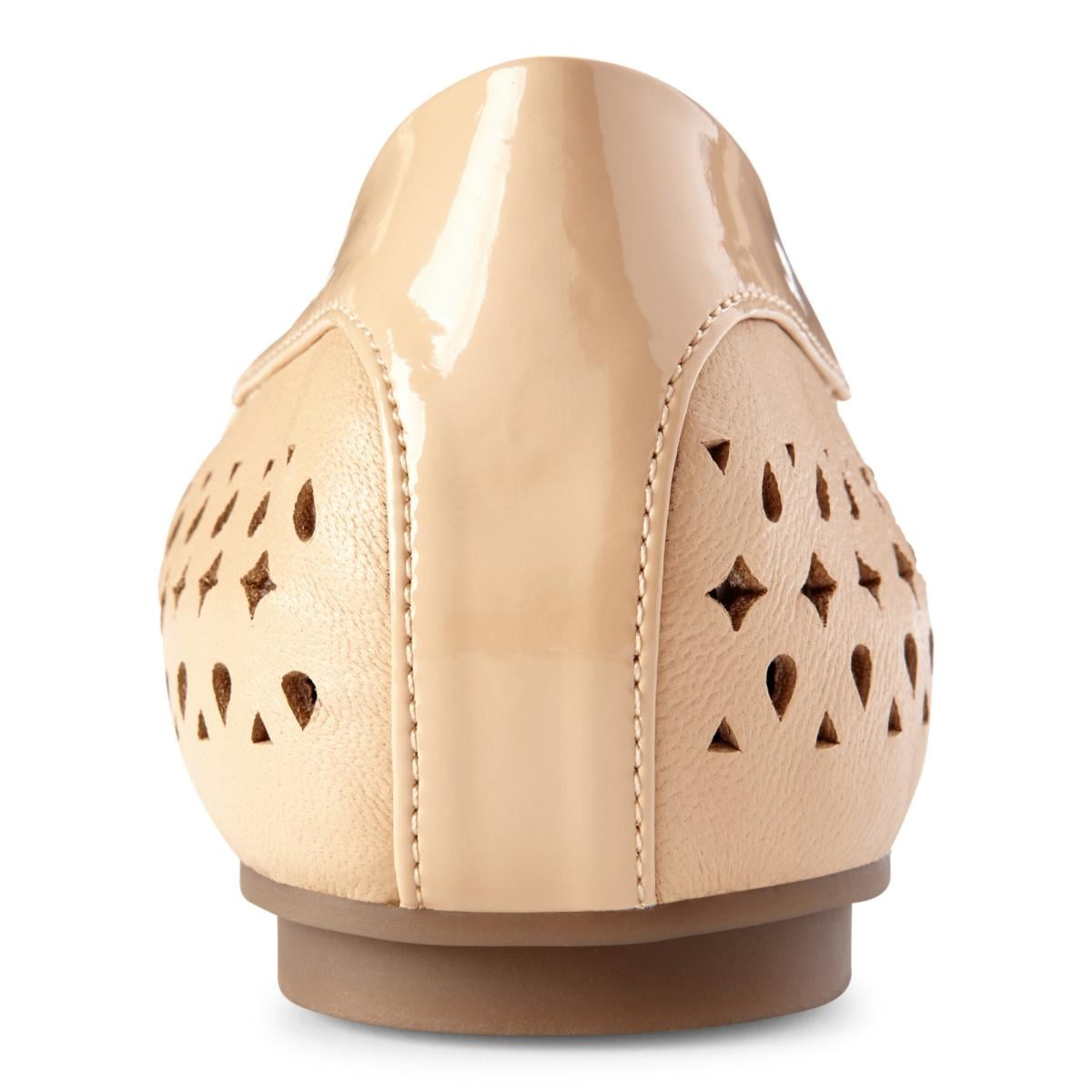 Vionic Spark Surin Modern Ballet Flat - Nude - 5 back view