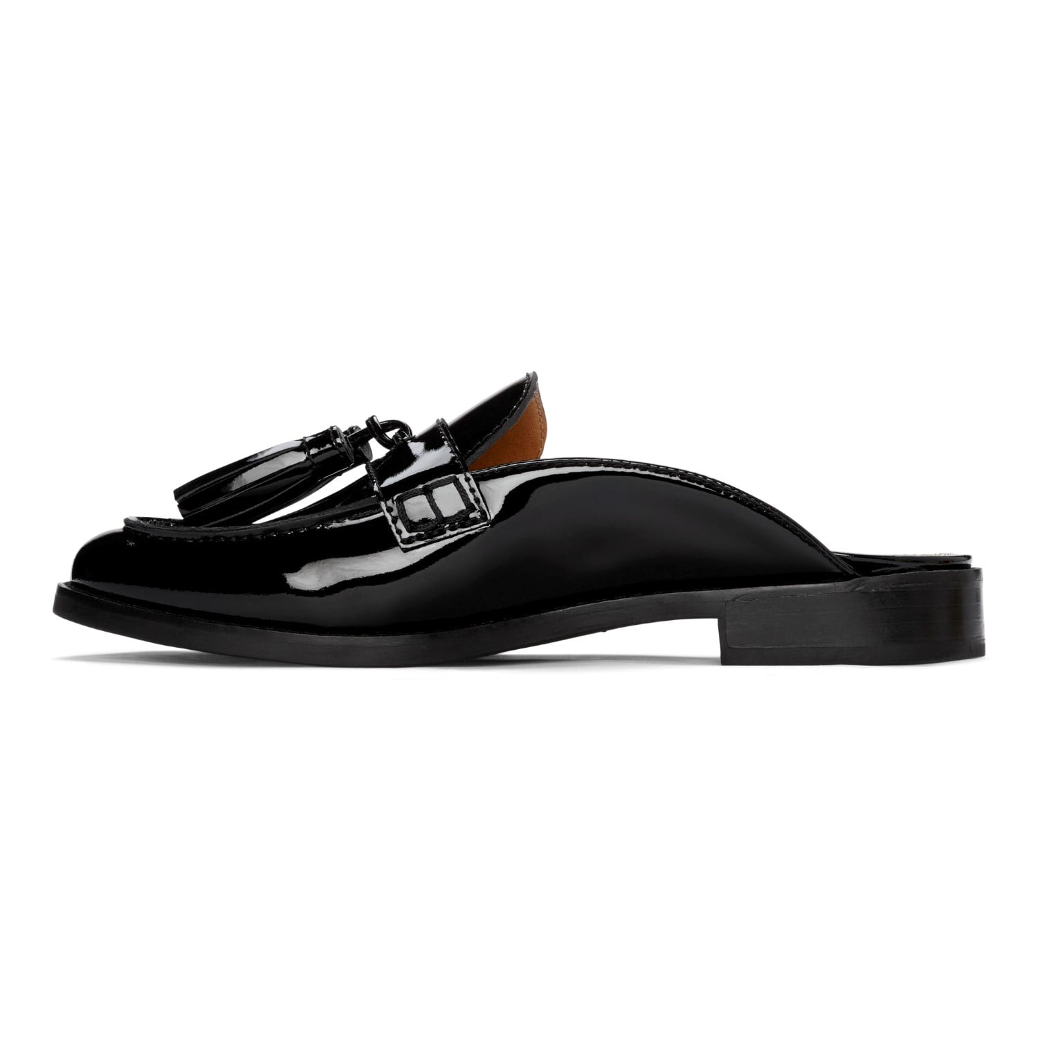 Vionic Wise Reagan - Women's Mule - Black Patent - 2 left view
