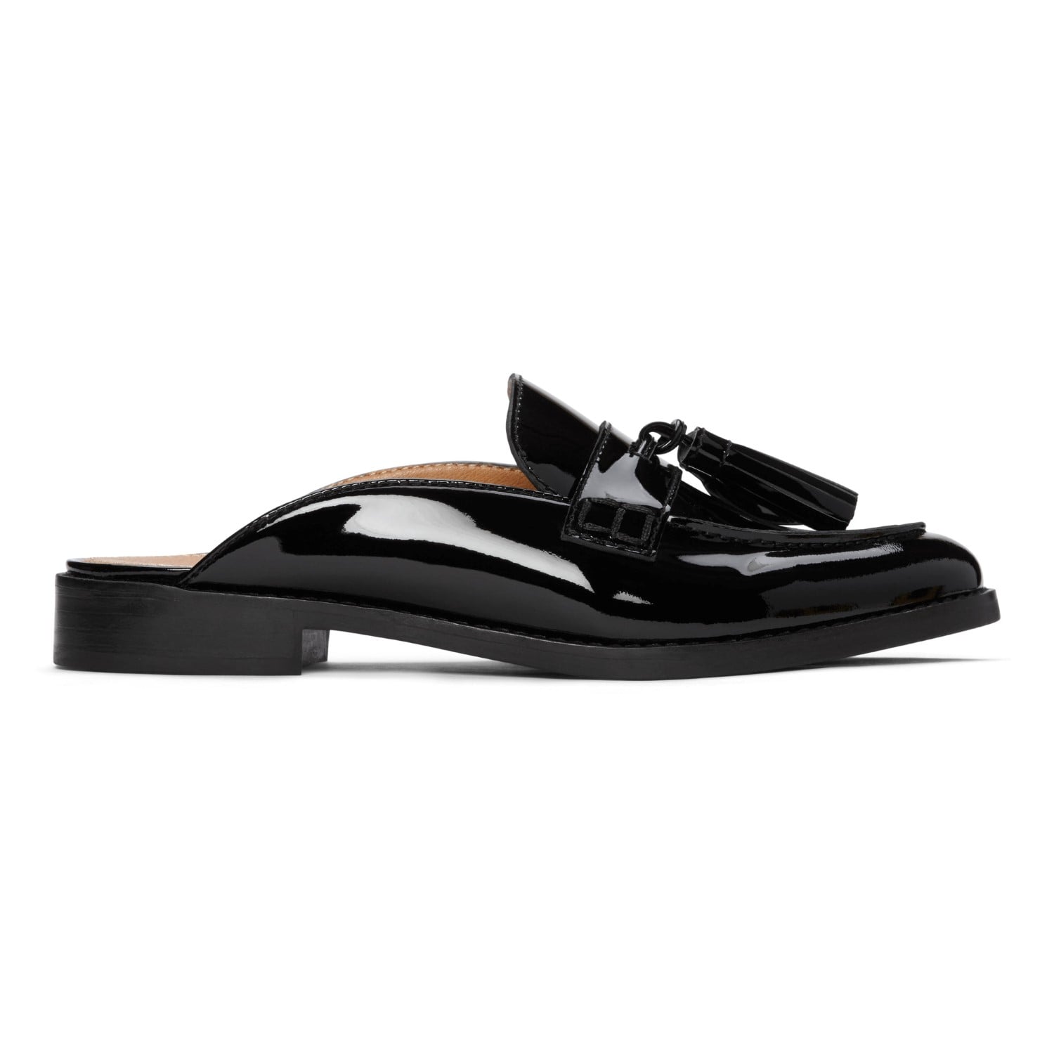 Vionic Wise Reagan - Women's Mule - Black Patent - 4 right view