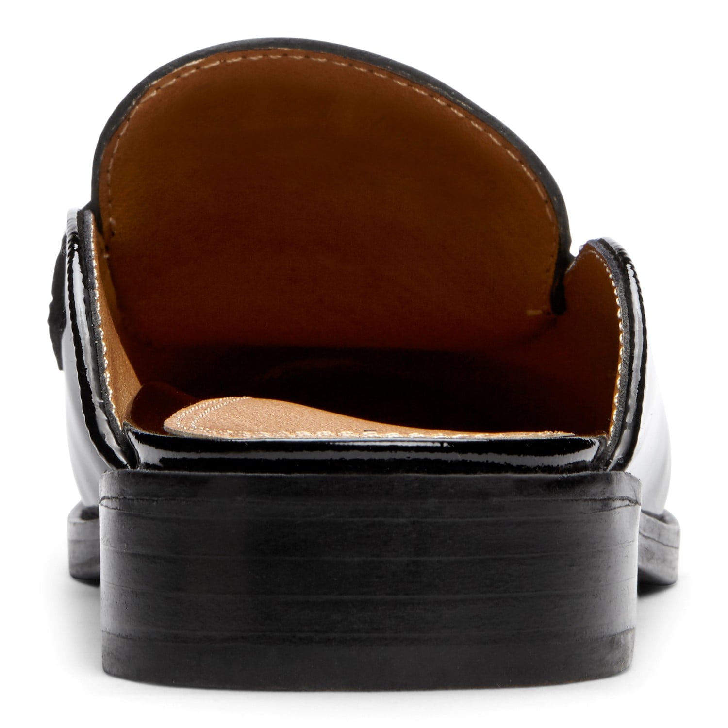 Vionic Wise Reagan - Women's Mule - Black Patent - 5 back view