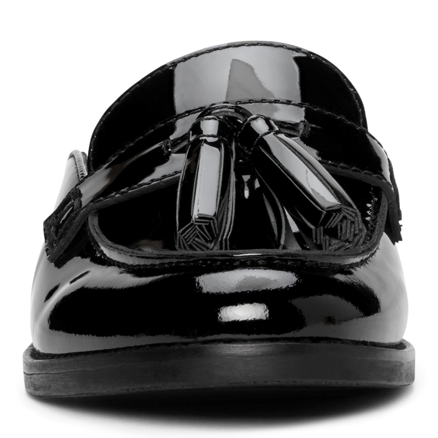 Vionic Wise Reagan - Women's Mule - Black Patent - 6 front view