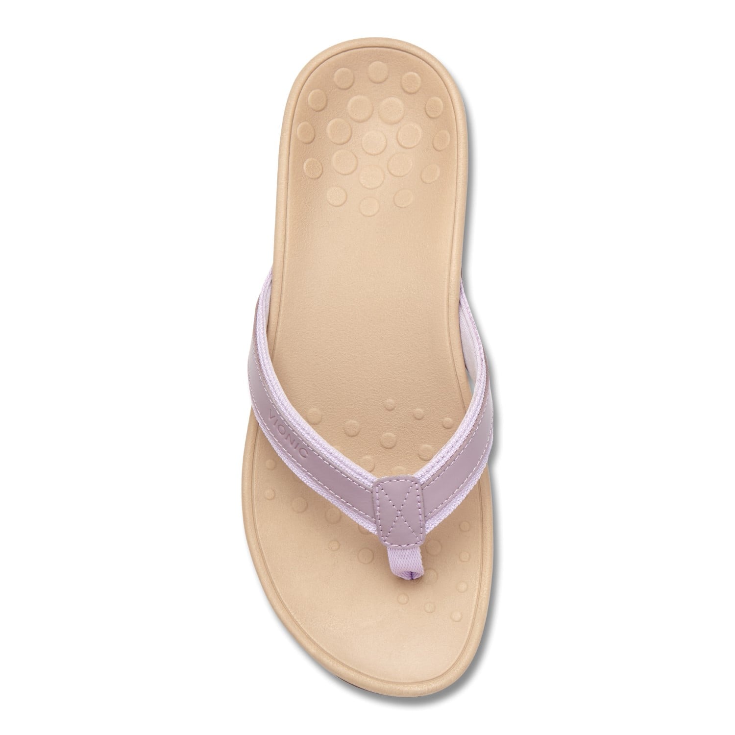Vionic Pacific High Tide  - Women's Platform Sandal - Mauve Metallic - 3 top view