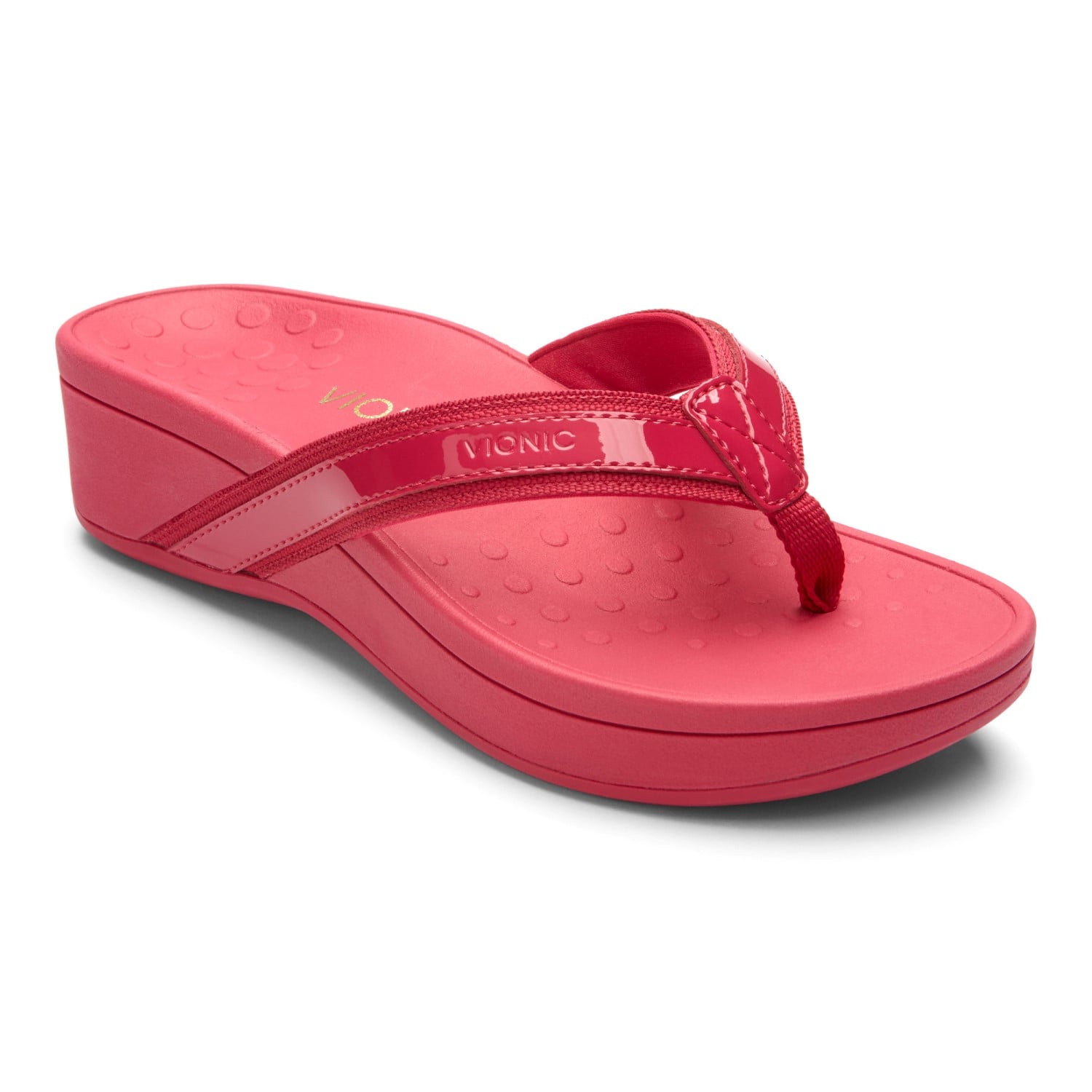Vionic Pacific High Tide  - Women's Platform Sandal - Pink - 1 main view