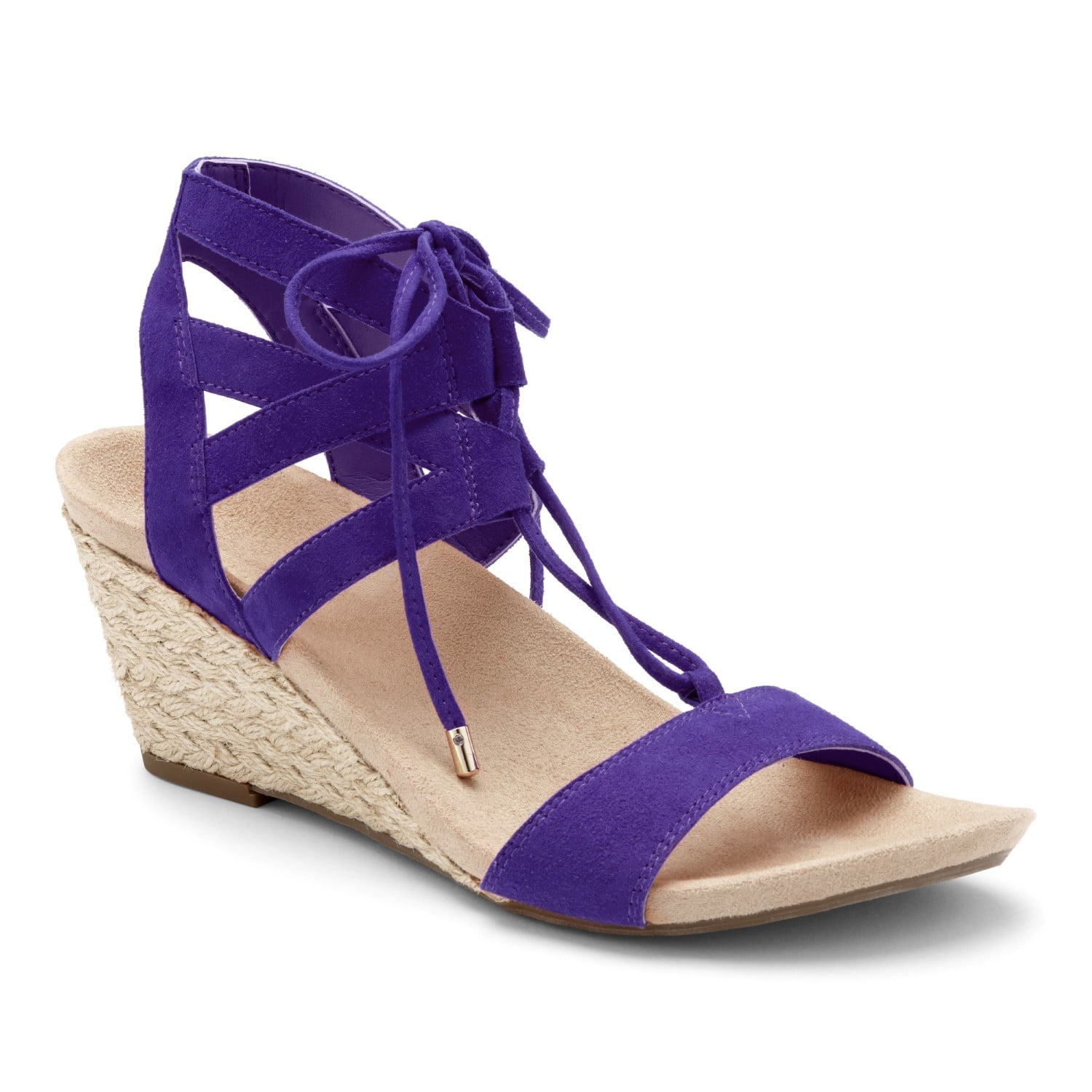 Vionic Noble Tansy  - Women's espadrille wedge - Purple - 1 main view