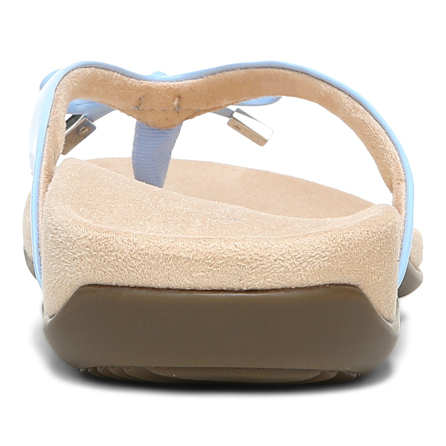 Vionic Bella - Women's Orthotic Thong Sandals - Bluebell - 5 back view