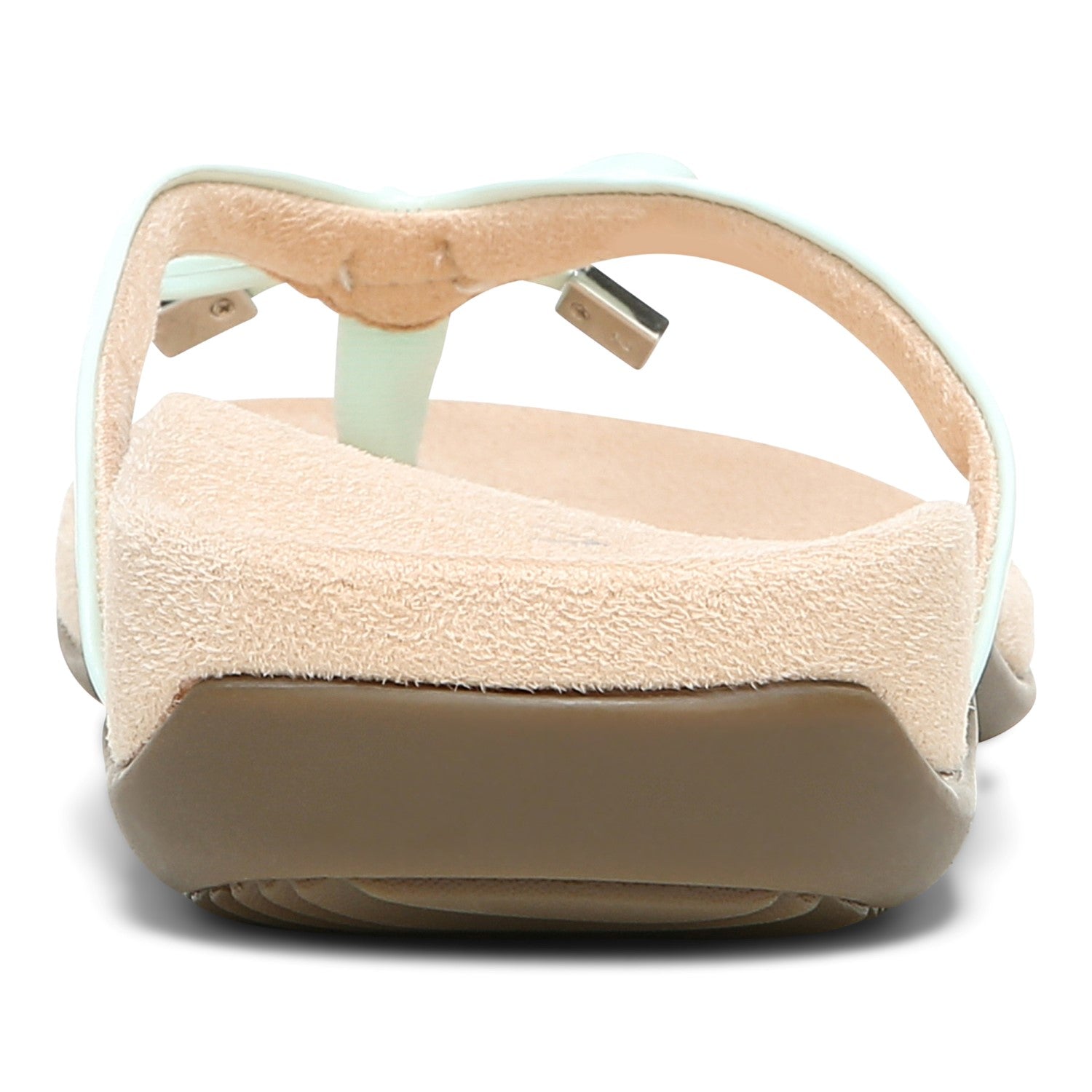 Vionic Bella - Women's Orthotic Thong Sandals - Seafoam - 5 back view