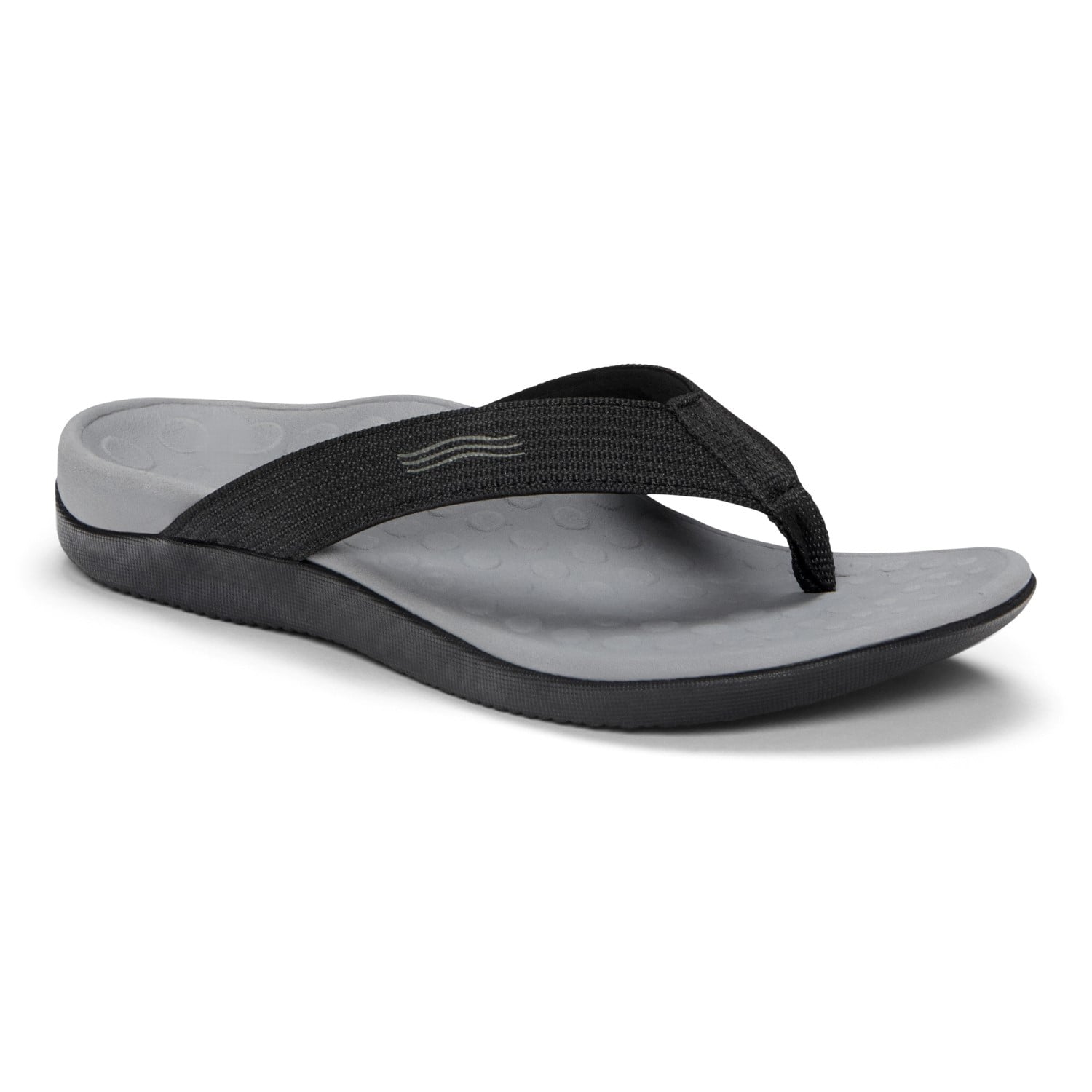Vionic Wave - Unisex Orthotic Sandals - Black/Gray 1 main view