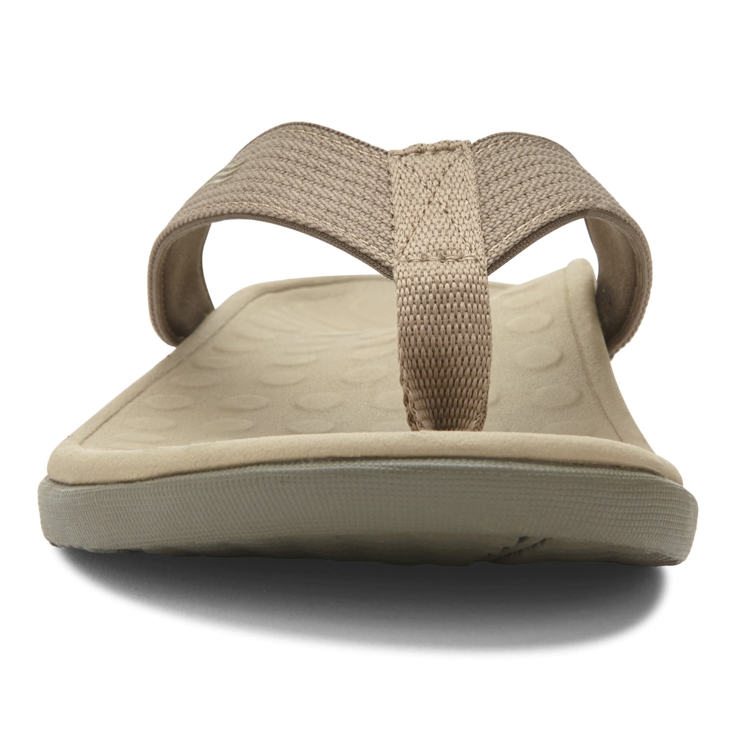 Vionic Wave - Unisex Orthotic Sandals - Khaki 6 front view