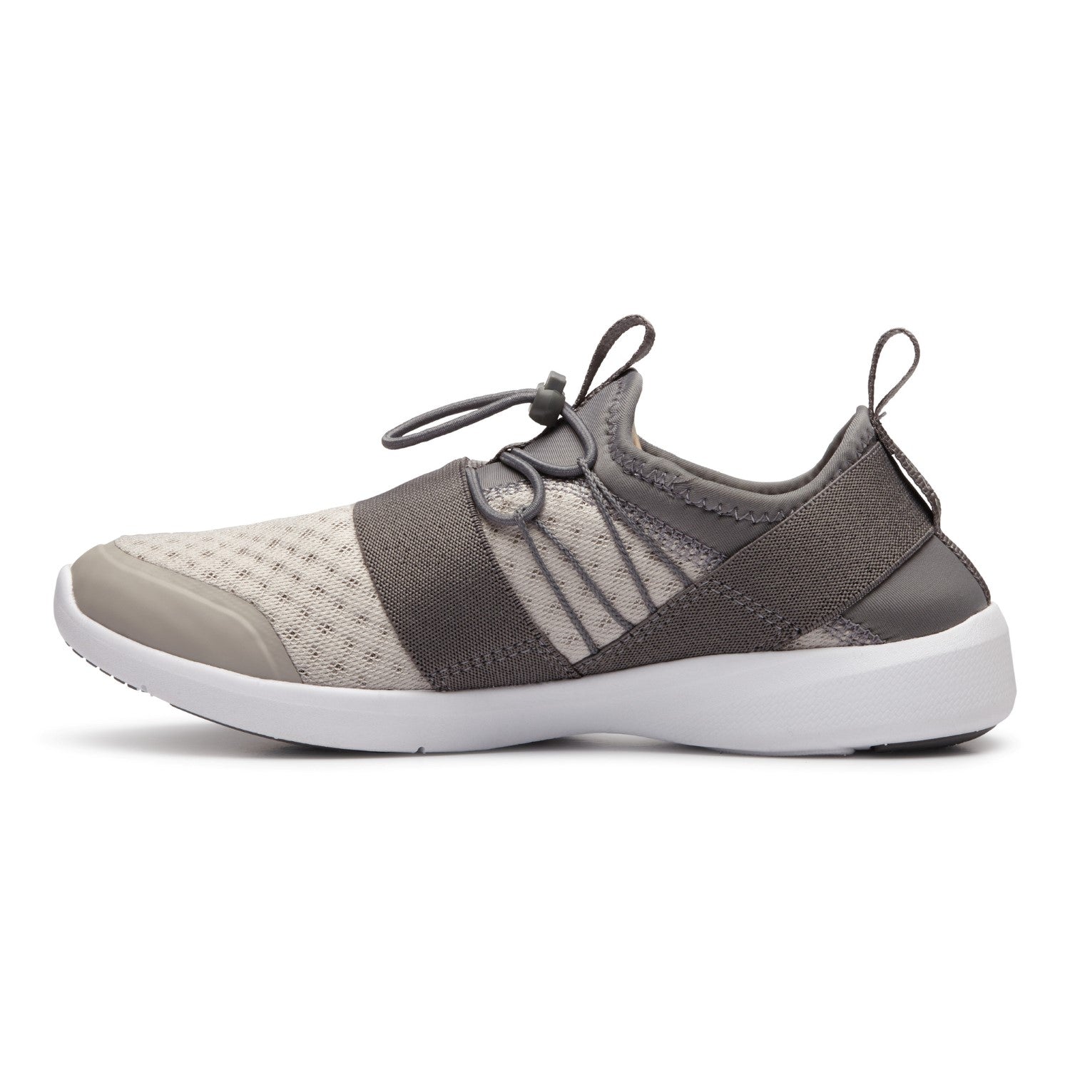 Vionic Alaina - Women's Active Supportive Sneaker - Grey - 2 left view