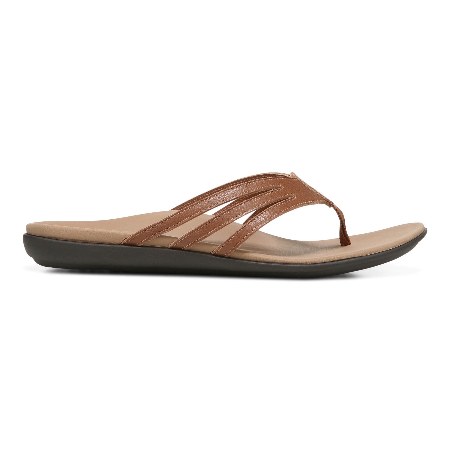 Vionic Alta Women's Toe Post Orthotic Sandals - Espresso - 4 right view