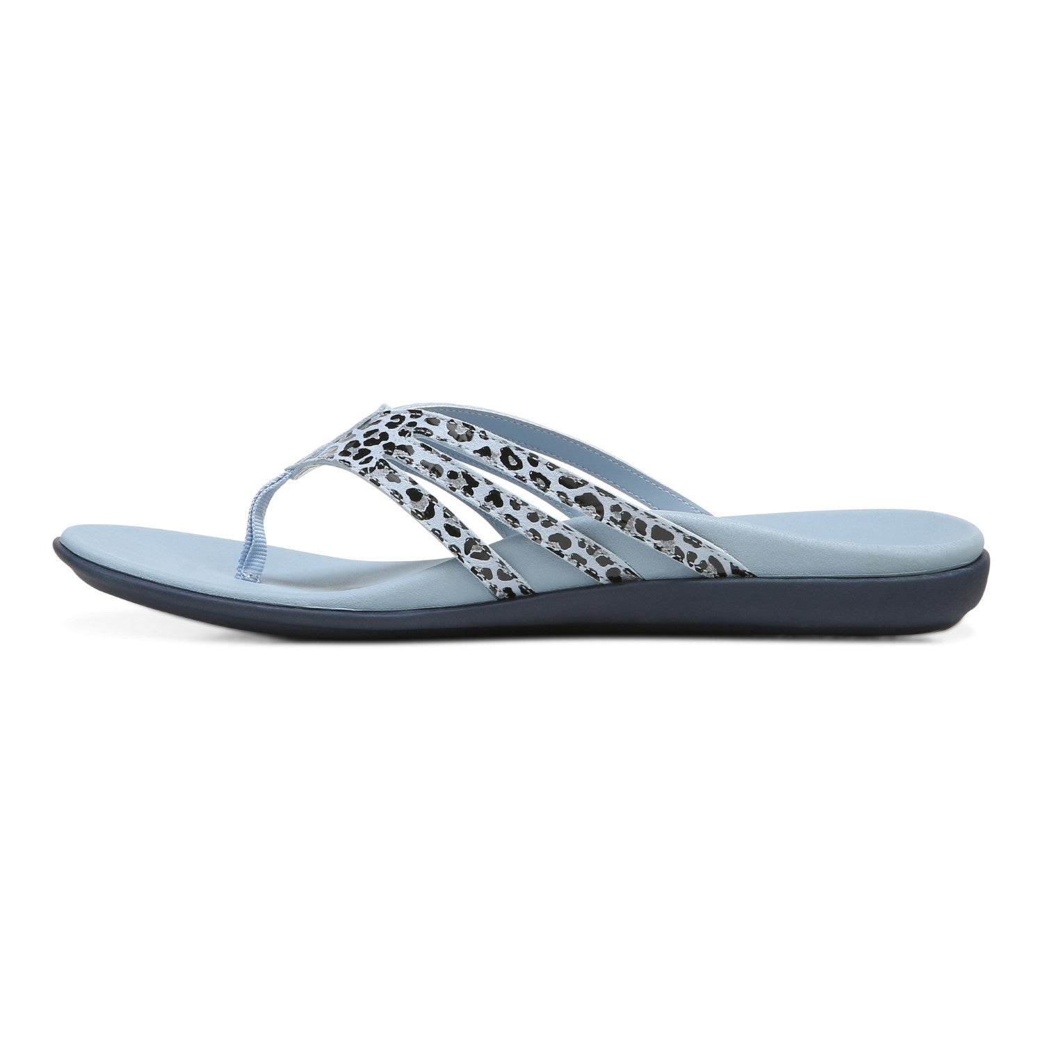 Vionic Alta Women's Toe Post Orthotic Sandals - Sky - 2 left view