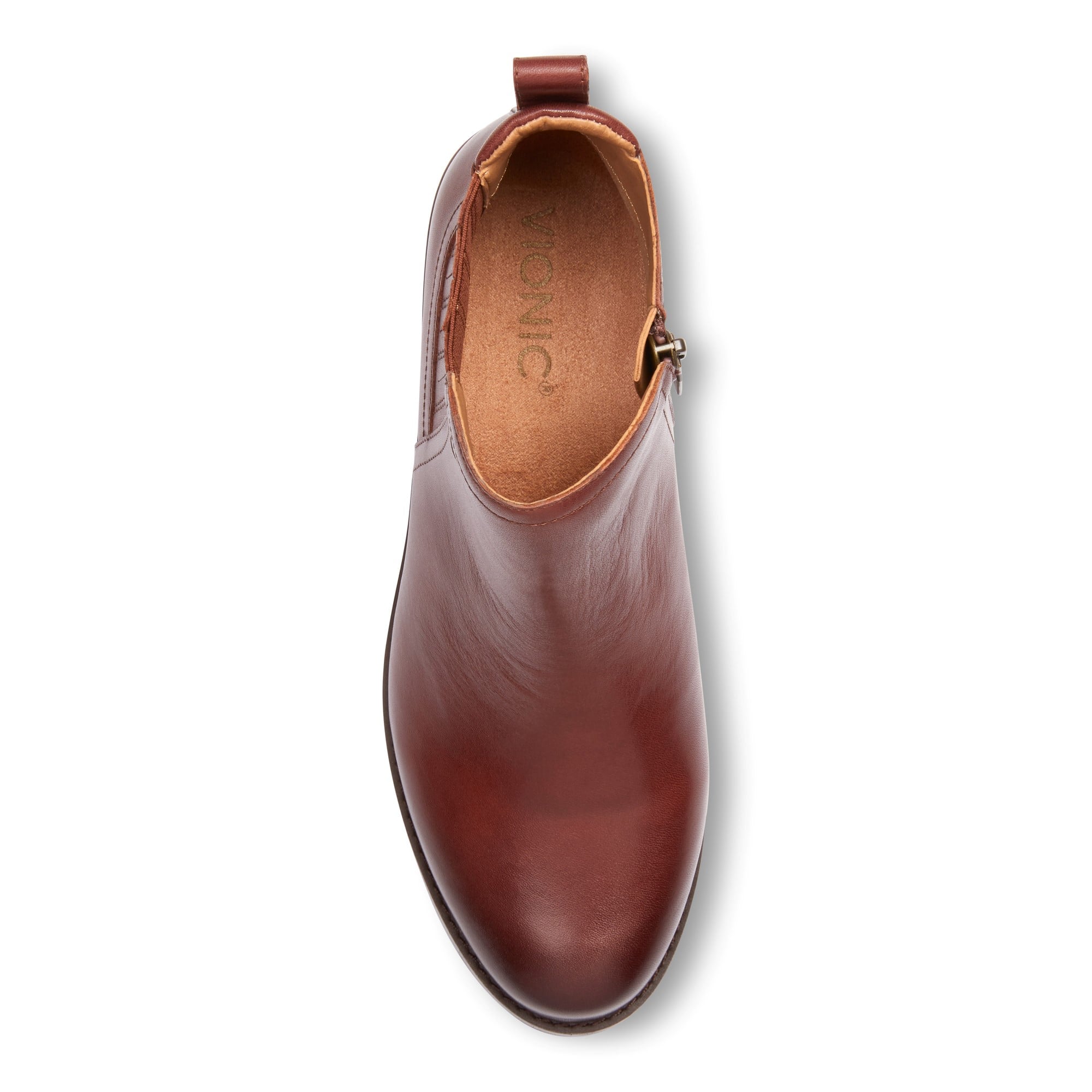Vionic Bethany Women's Waterproof Shoes - 3 top view - Beaver