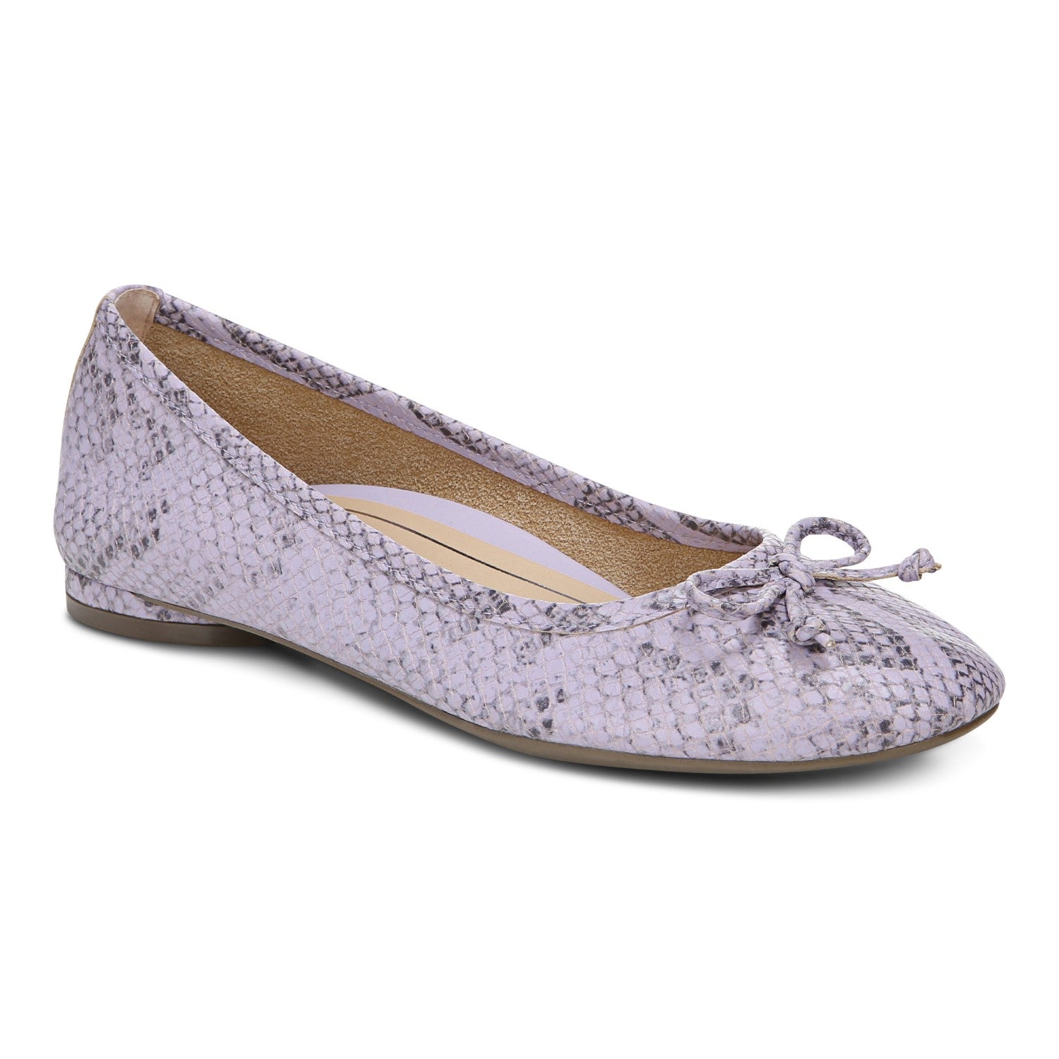 Vionic Callisto Women's Ballet Flats - Pastel Lilac - 1 profile view