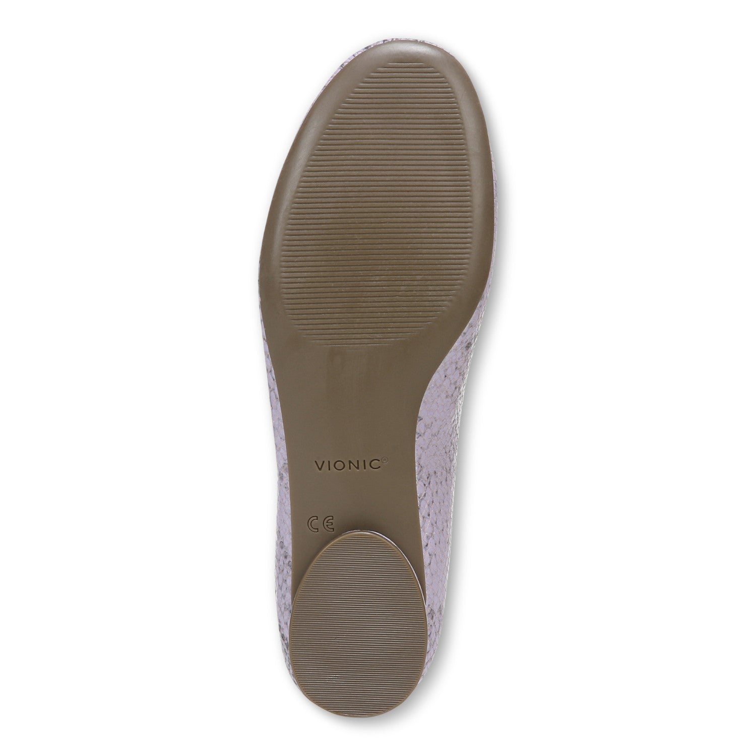 Vionic Callisto Women's Ballet Flats - Pastel Lilac - 7 bottom view