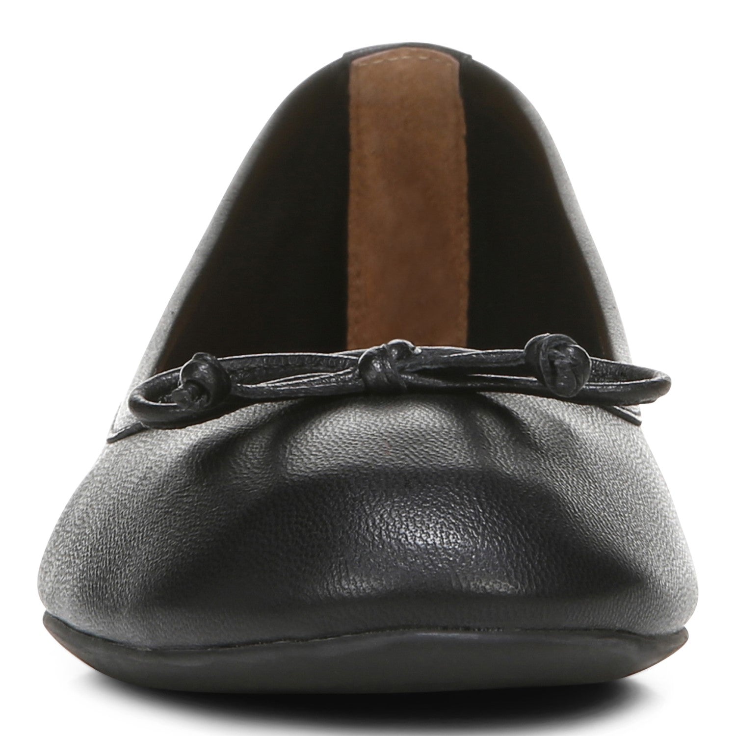 Vionic Callisto Women's Ballet Flats - Black - 6 front view