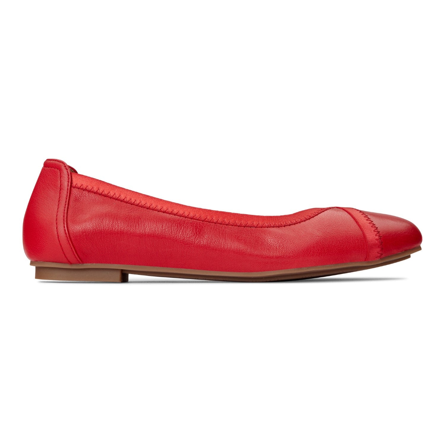 Vionic Spark Caroll - Women's Ballet Flat - Cherry - 4 right view