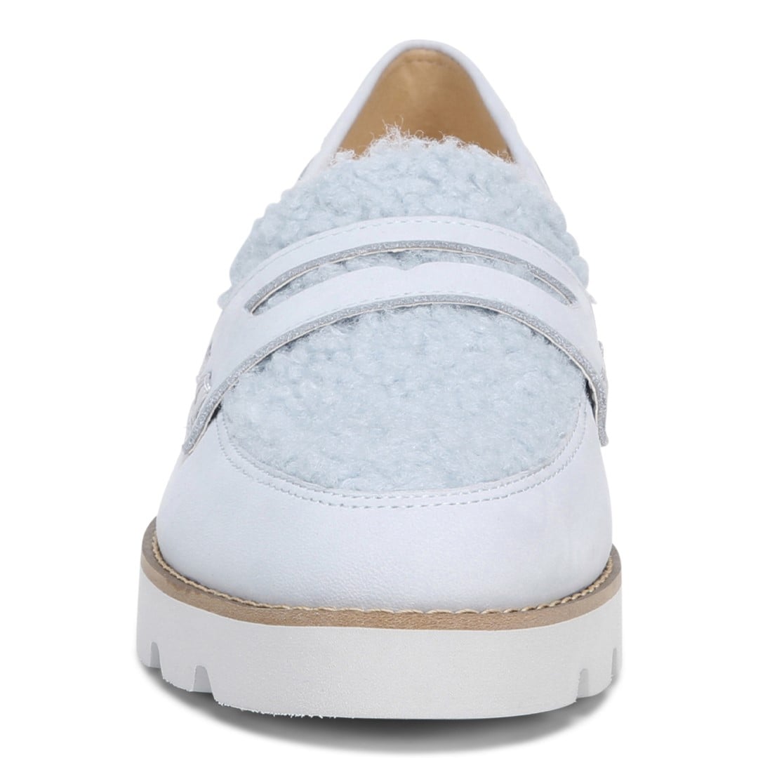 Vionic Cheryl Women's Platform Supportive Loafer - Arctic Ice Nbk/shrl - Front