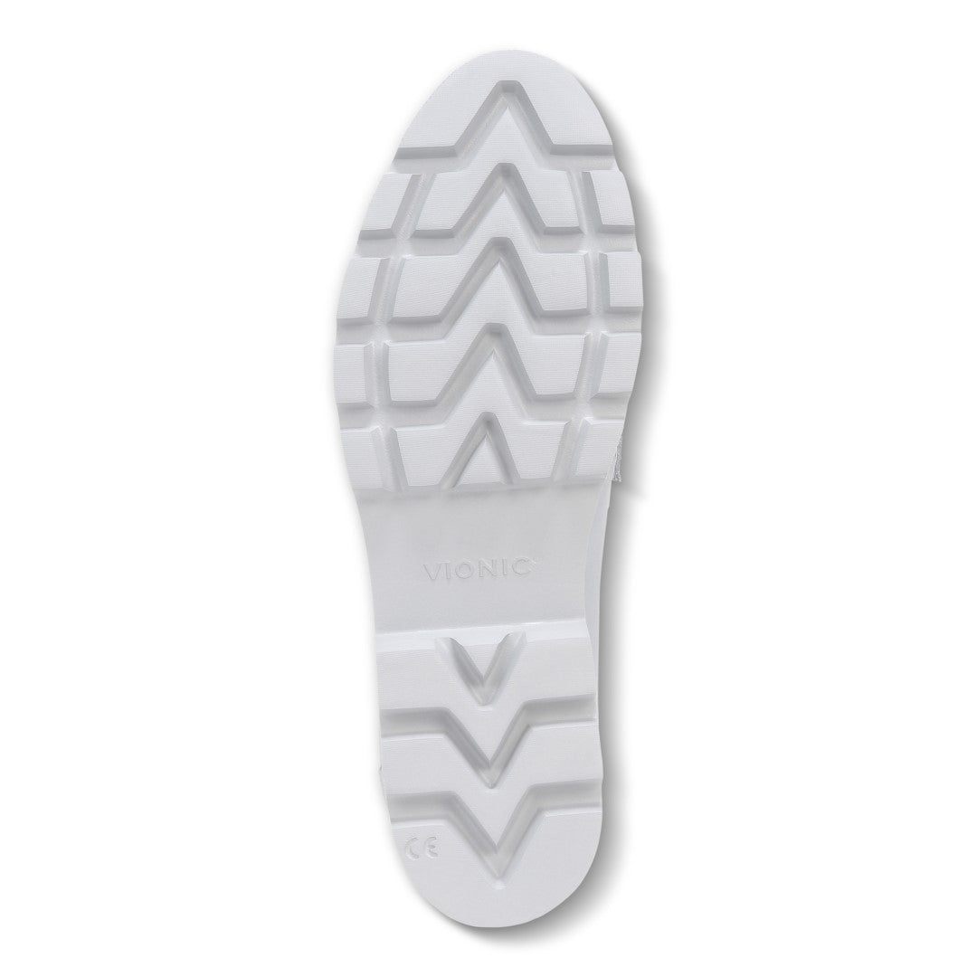 Vionic Cheryl Women's Platform Supportive Loafer - Arctic Ice Nbk/shrl - Bottom