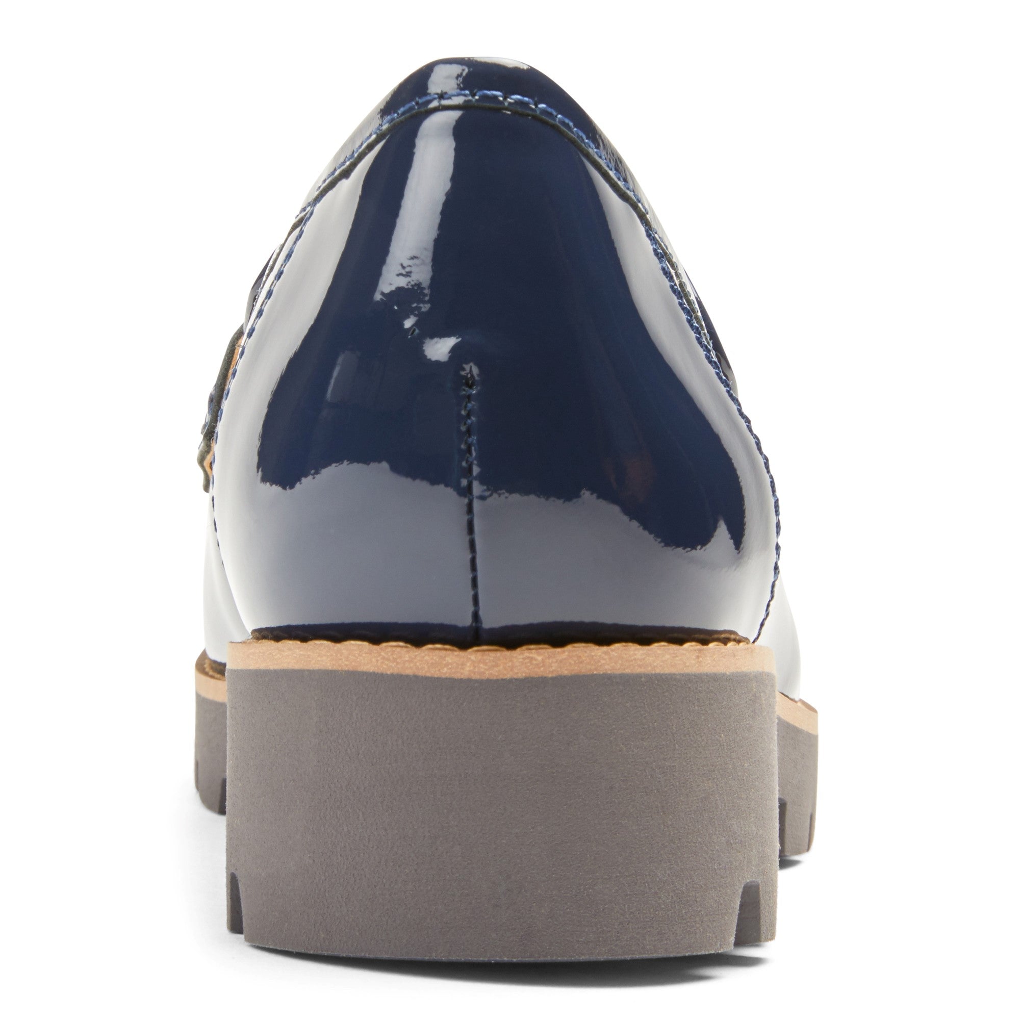 Vionic Cheryl Women's Platform Supportive Loafer - 5 back view - Navy