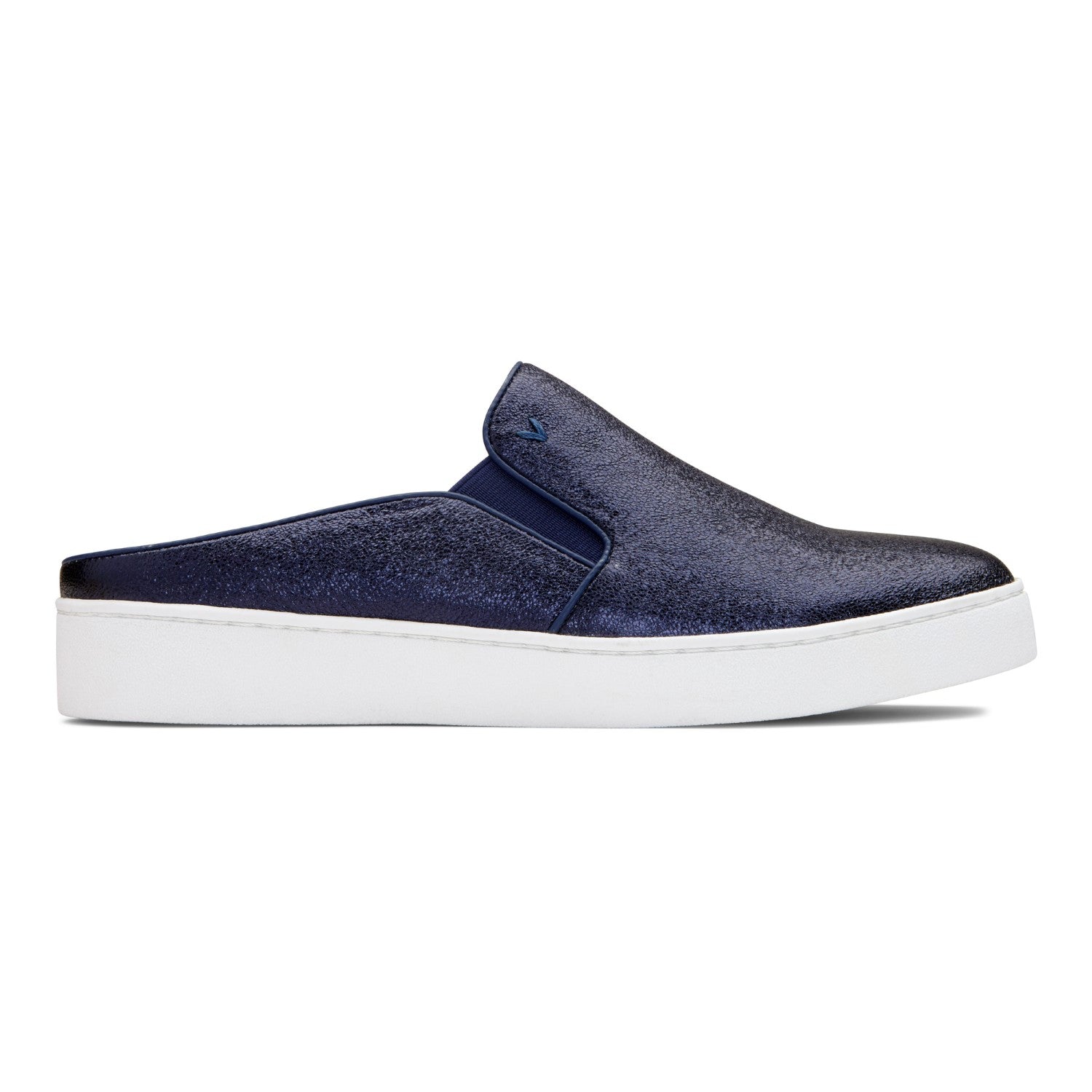 Vionic Splendid Dakota - Women's Slip-on Mule - Navy Metallic - 4 right view
