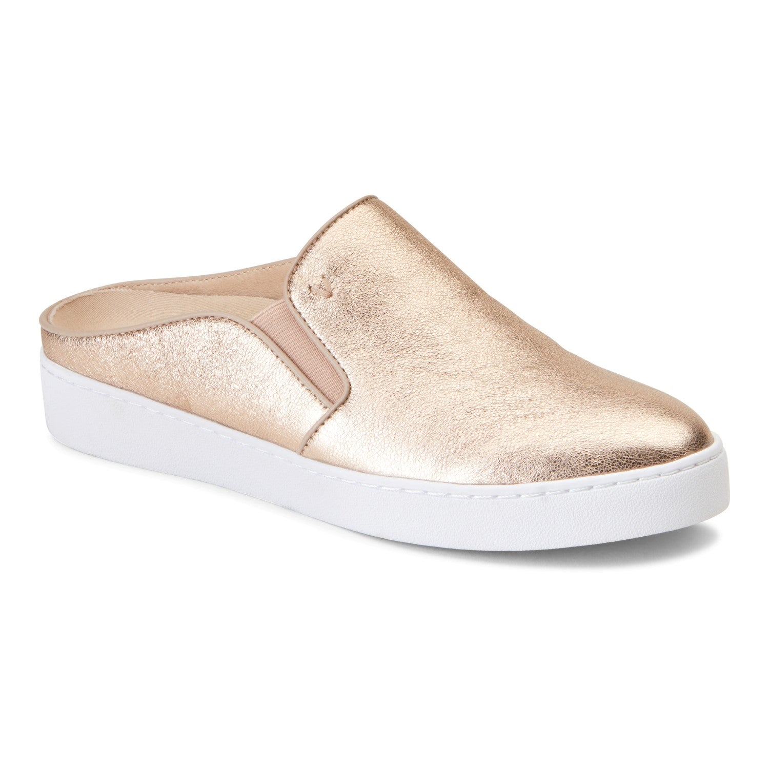 Vionic Splendid Dakota - Women's Slip-on Mule in Rose Gold Metallic