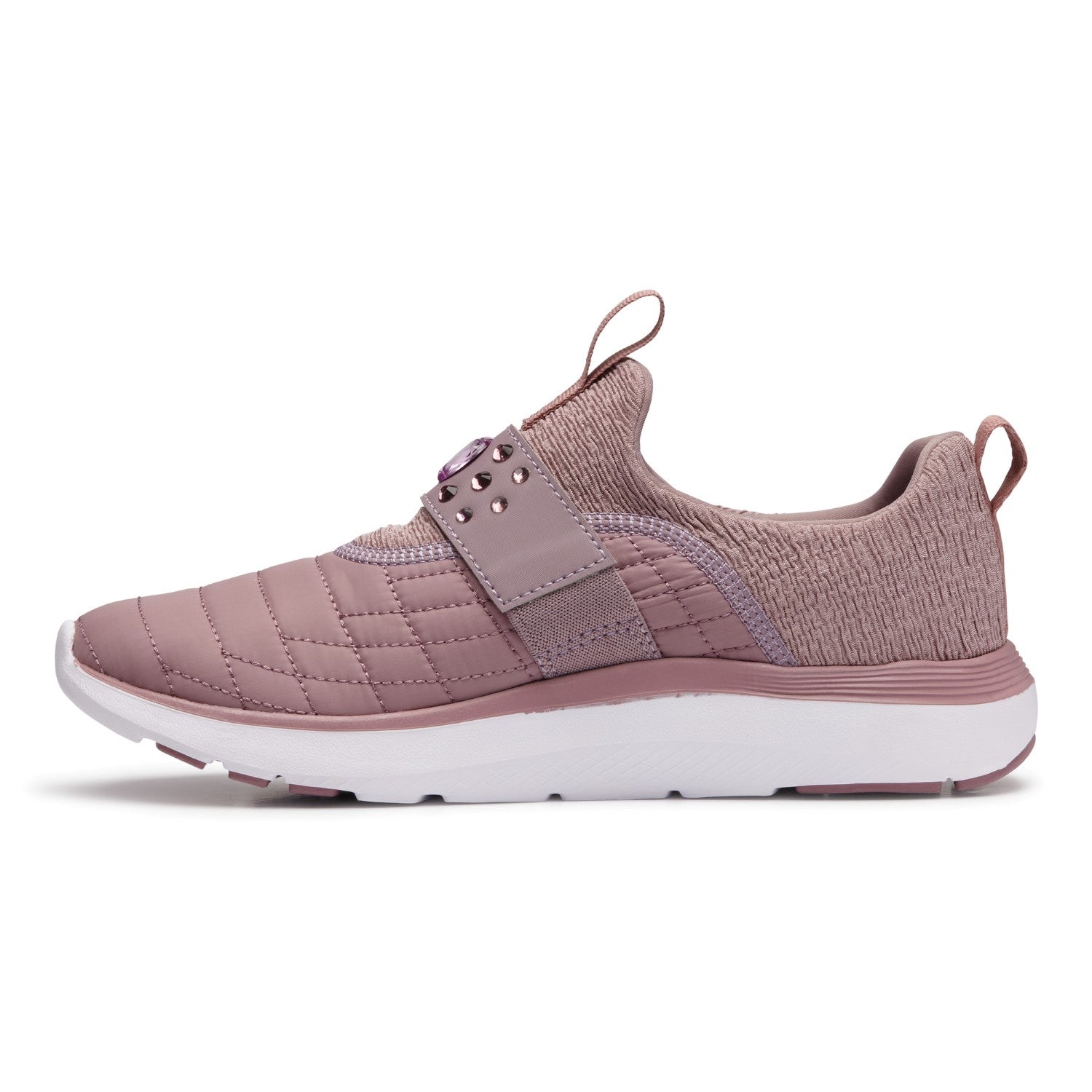 Vionic Dianne Women's Lightweight Slip-on Shoe - French Rose - 2 left view