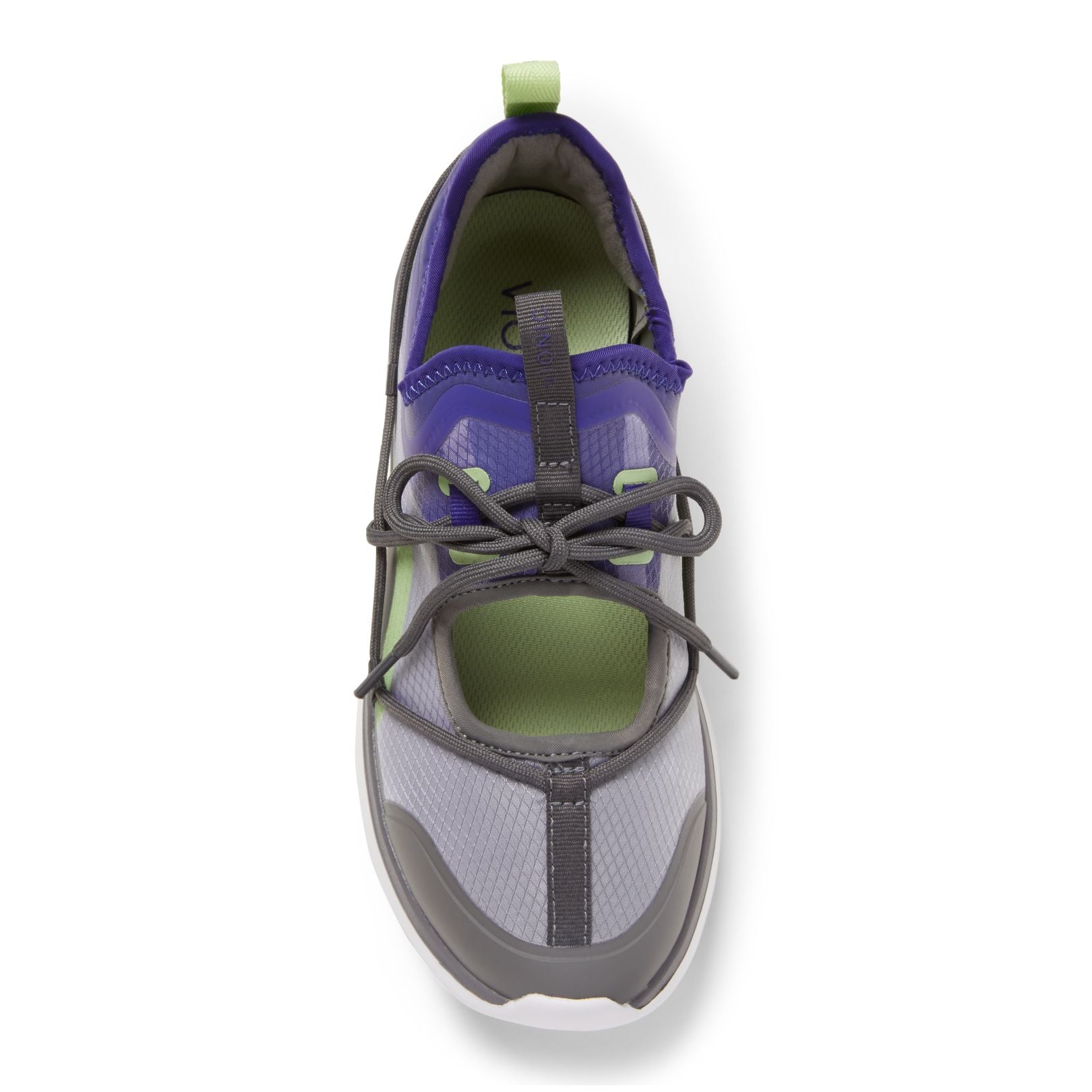 Vionic Giselle Women's Comfort Sneaker - Grey - 3 top view