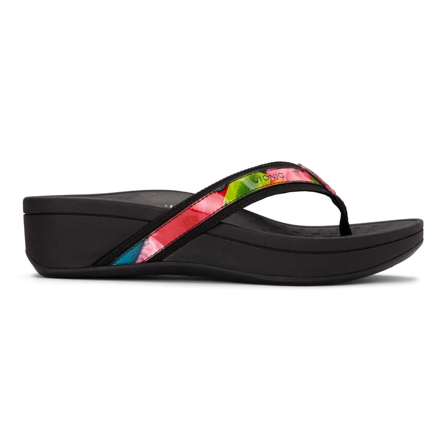 Vionic Pacific High Tide  - Black Floral - 4 right view