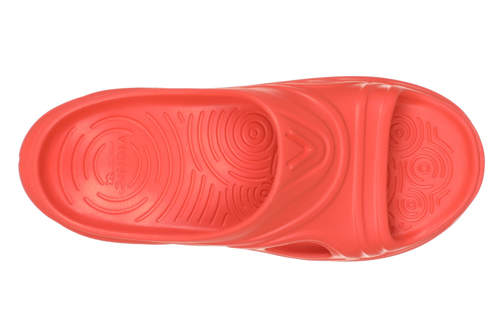 Vionic Cove Rx Unisex Slide Sandal - Tangerine Tango 3