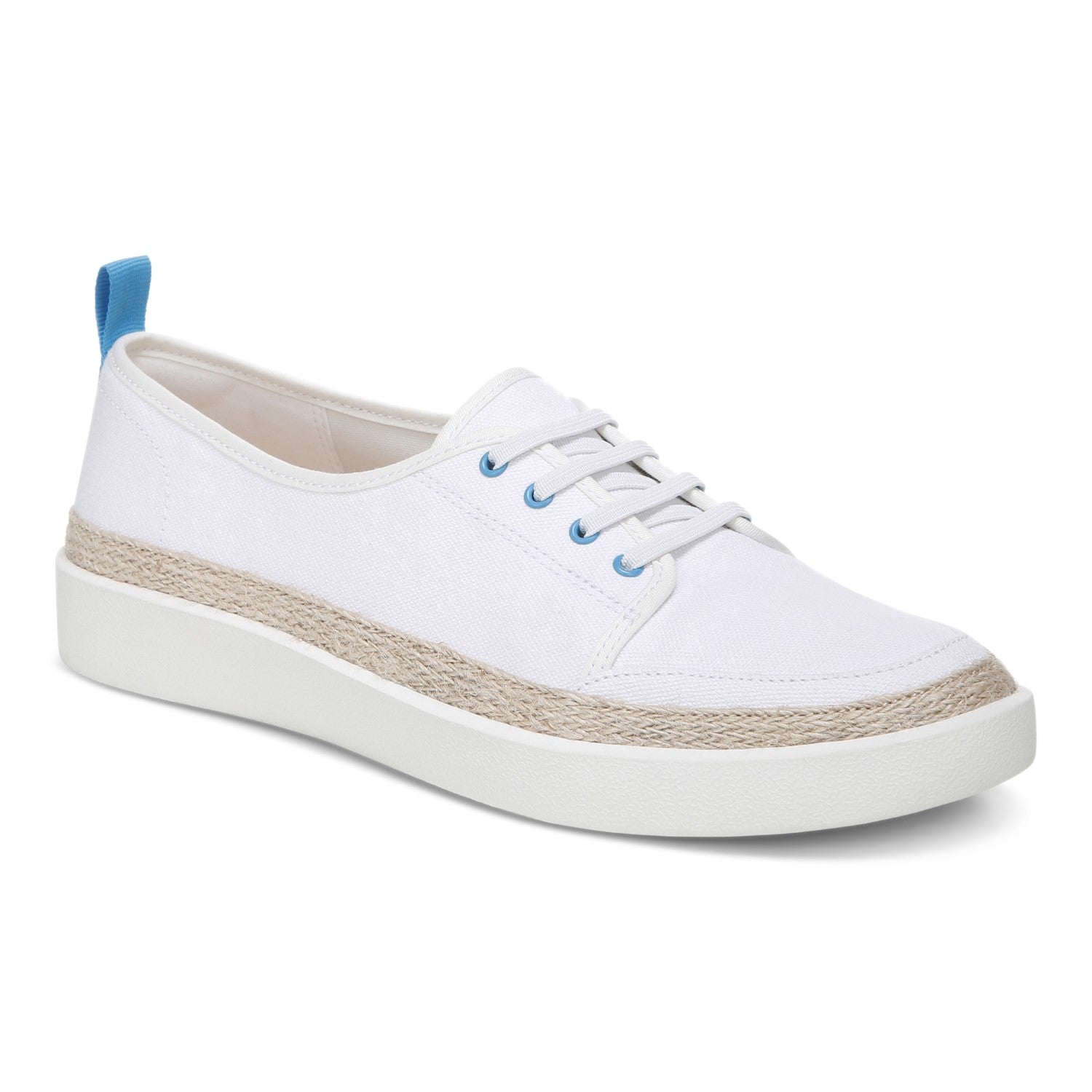 Vionic Jovie Women's Lace Up Casual Shoe - White - 1 profile view