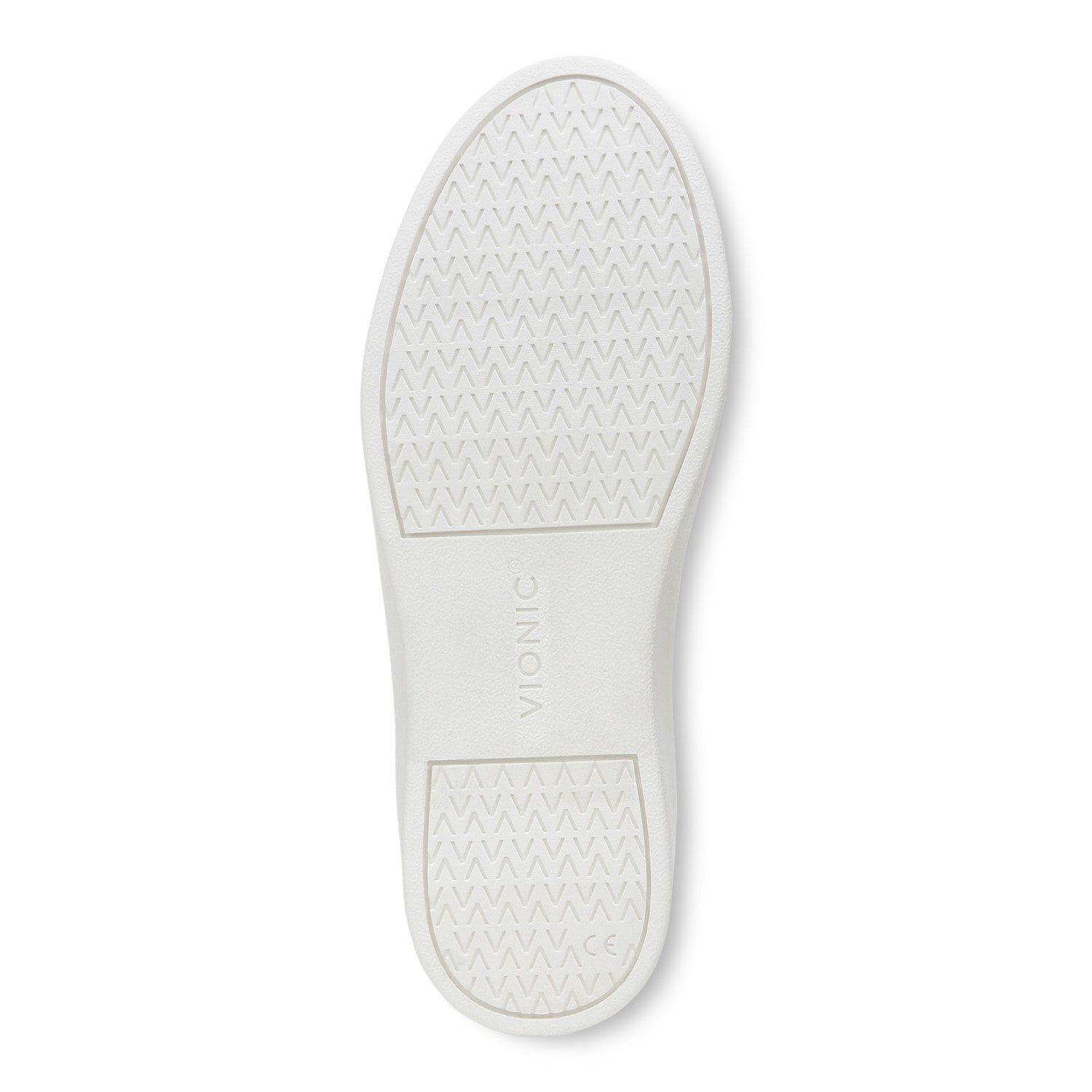 Vionic Jovie Women's Lace Up Casual Shoe - White - 7 bottom view