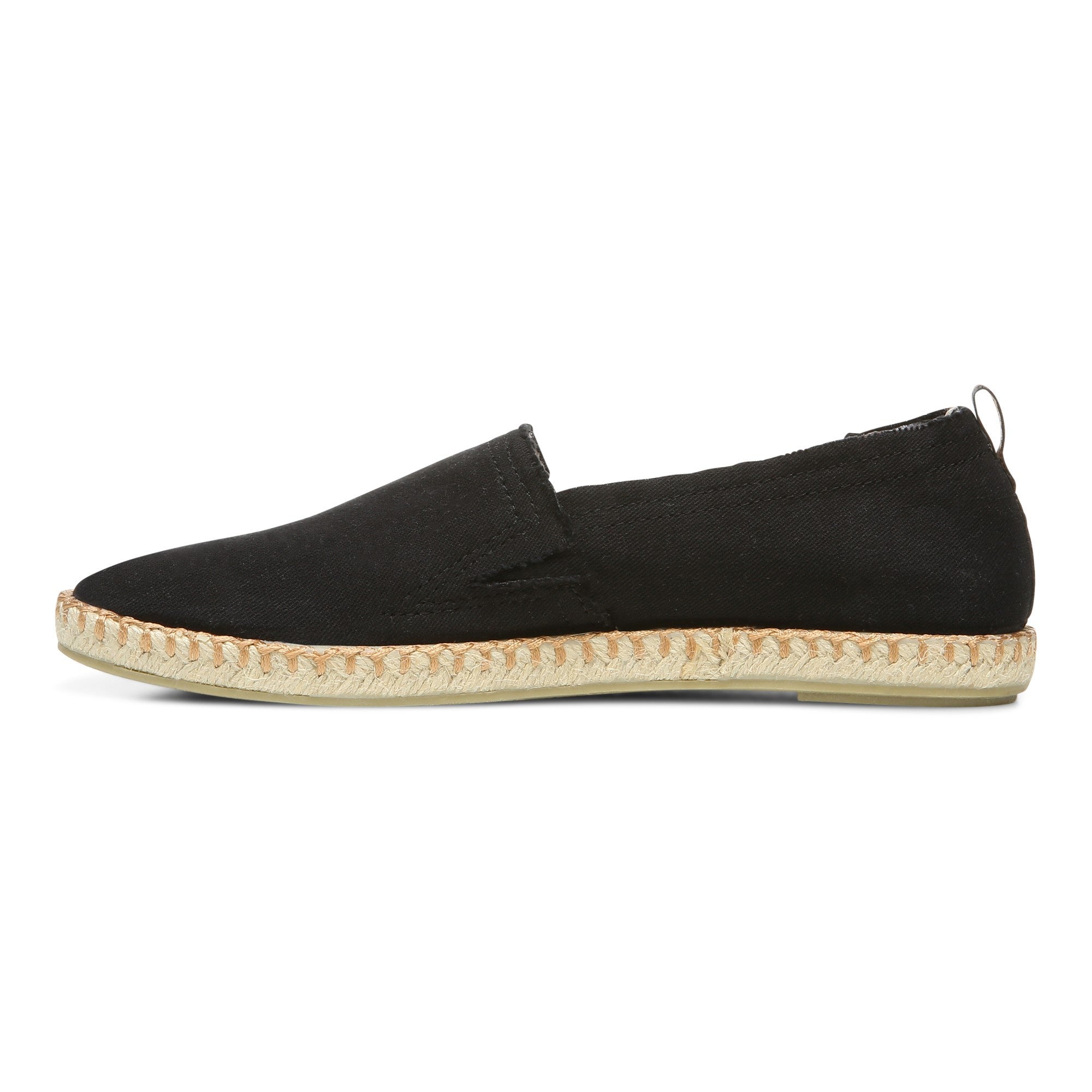 Vionic Laguna Women's Casual Slip-on Loafer - Black - Left Side